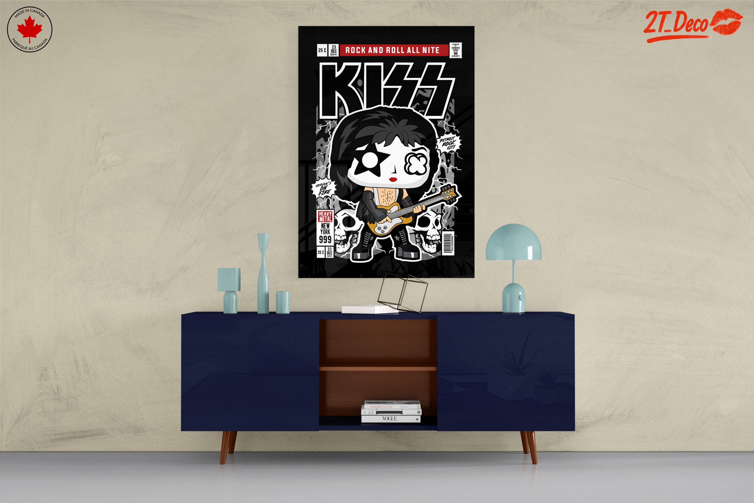 Stylized Rock Music Character Art - Image 8