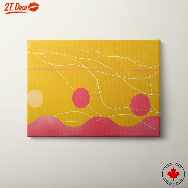 Vibrant Abstract Geometric Artwork