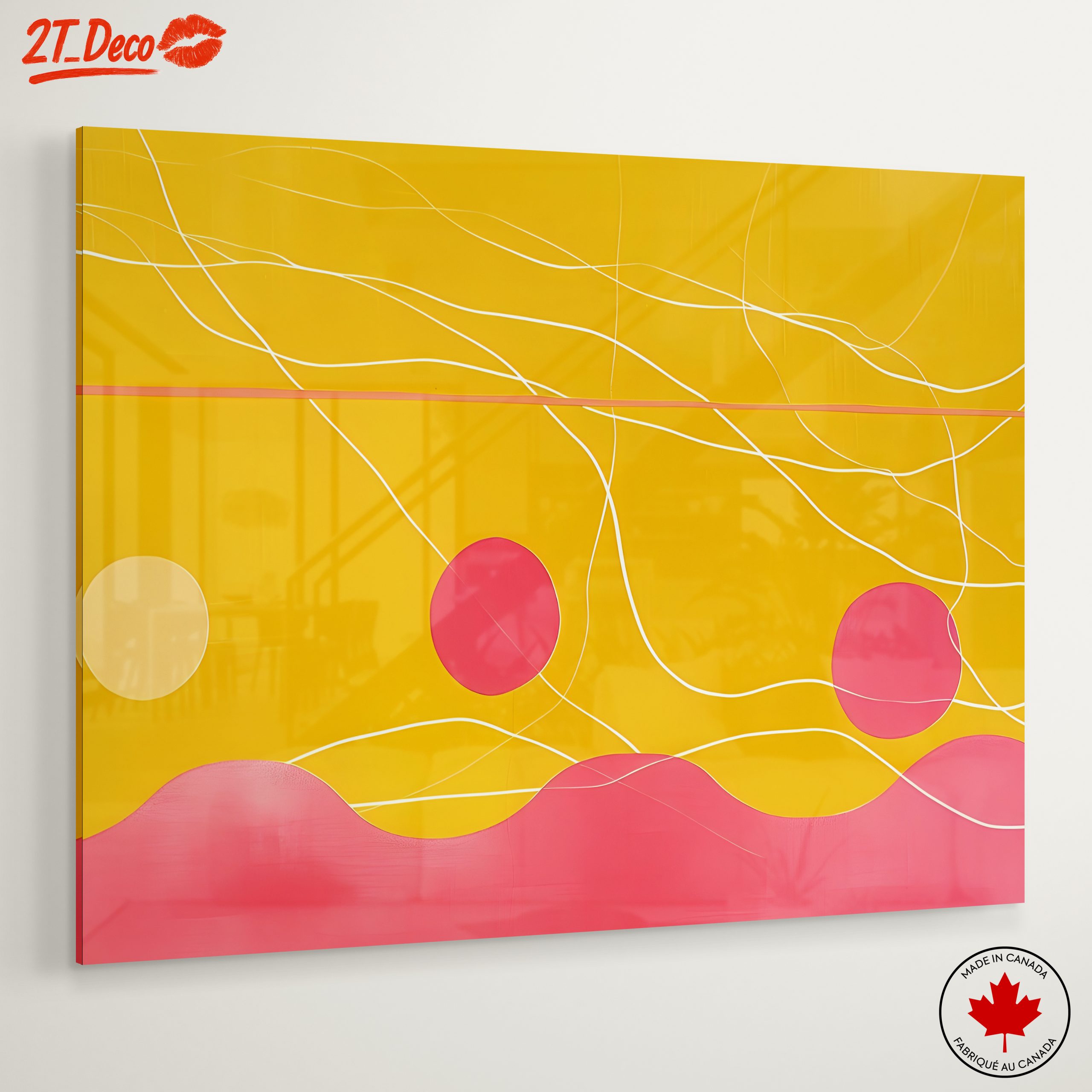 Vibrant Abstract Geometric Artwork - Image 6