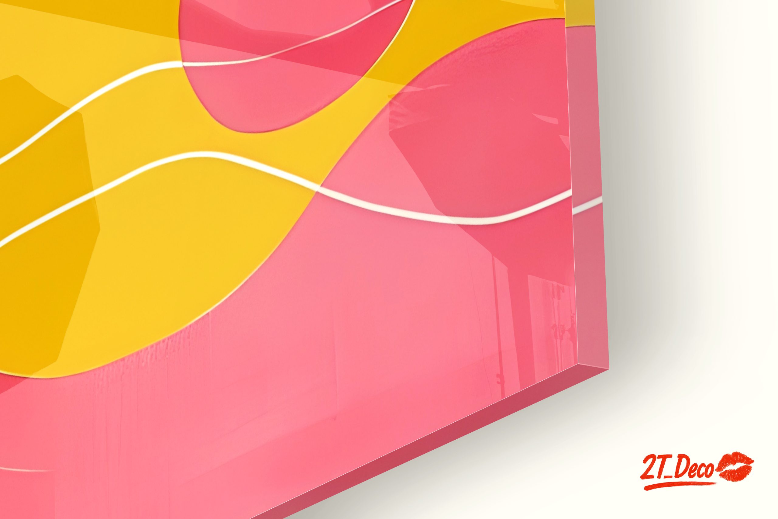 Vibrant Abstract Geometric Artwork - Image 9
