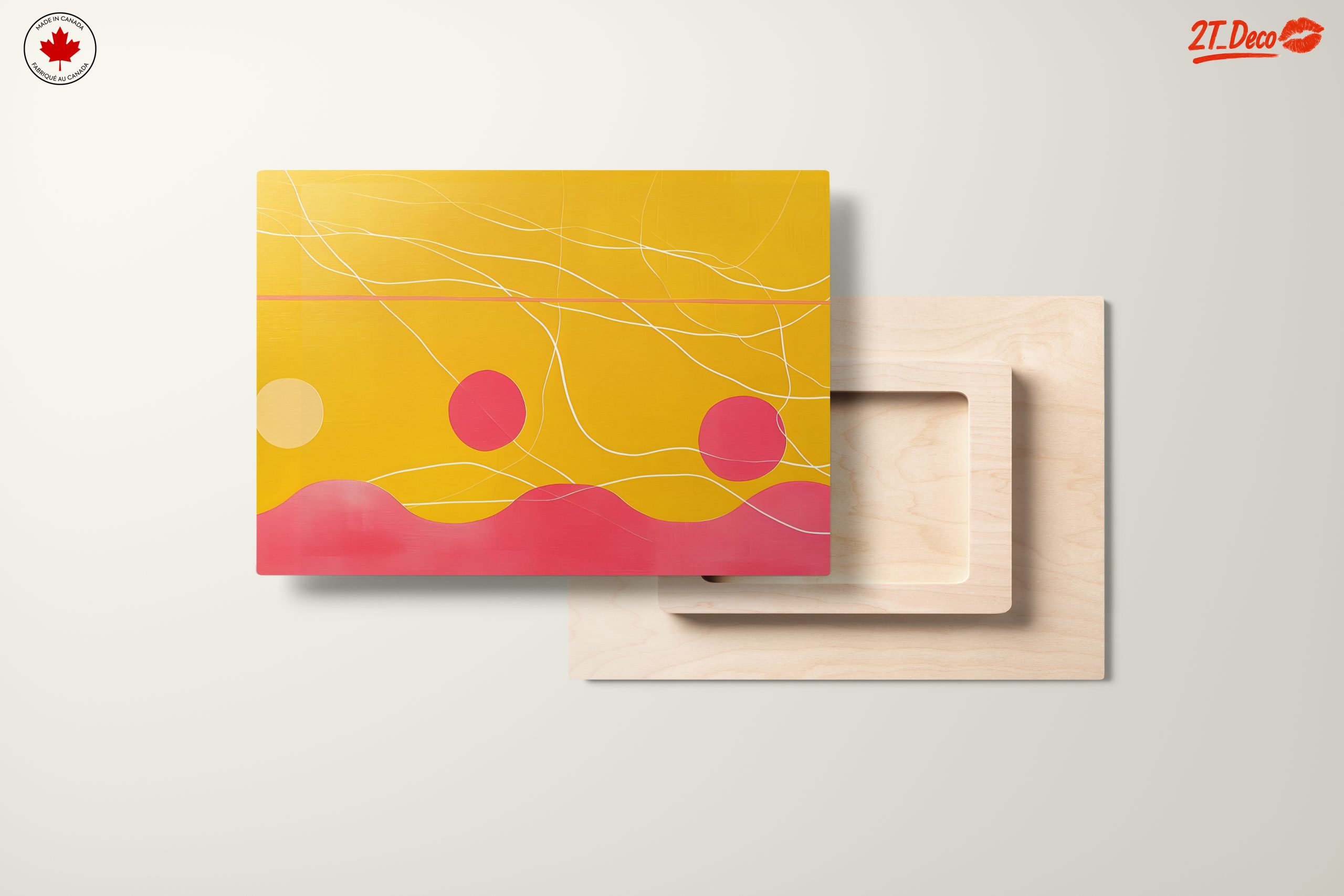 Vibrant Abstract Geometric Artwork - Image 11