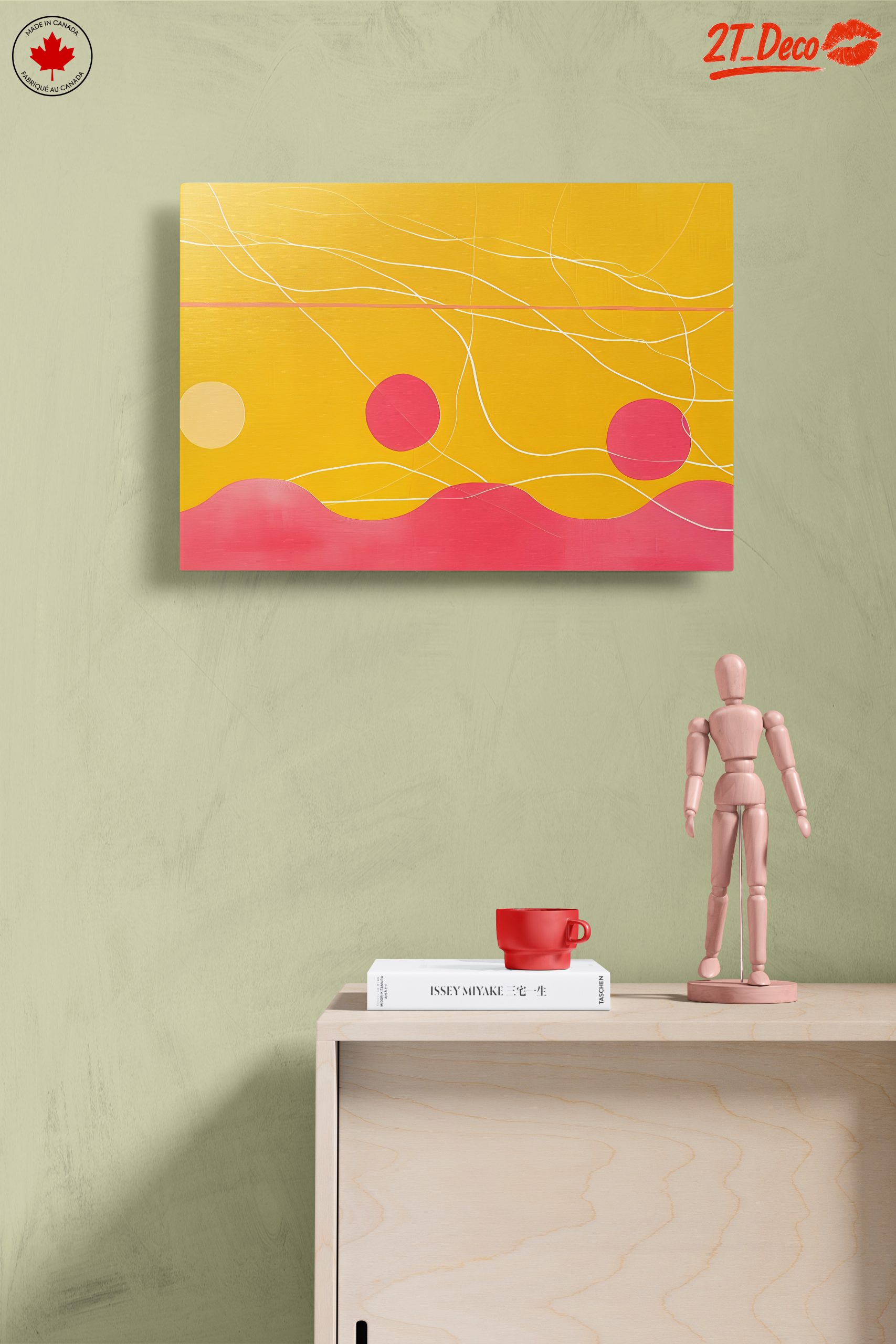 Vibrant Abstract Geometric Artwork - Image 14