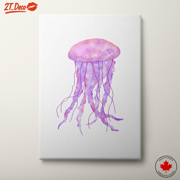 Watercolor Jellyfish Art Print