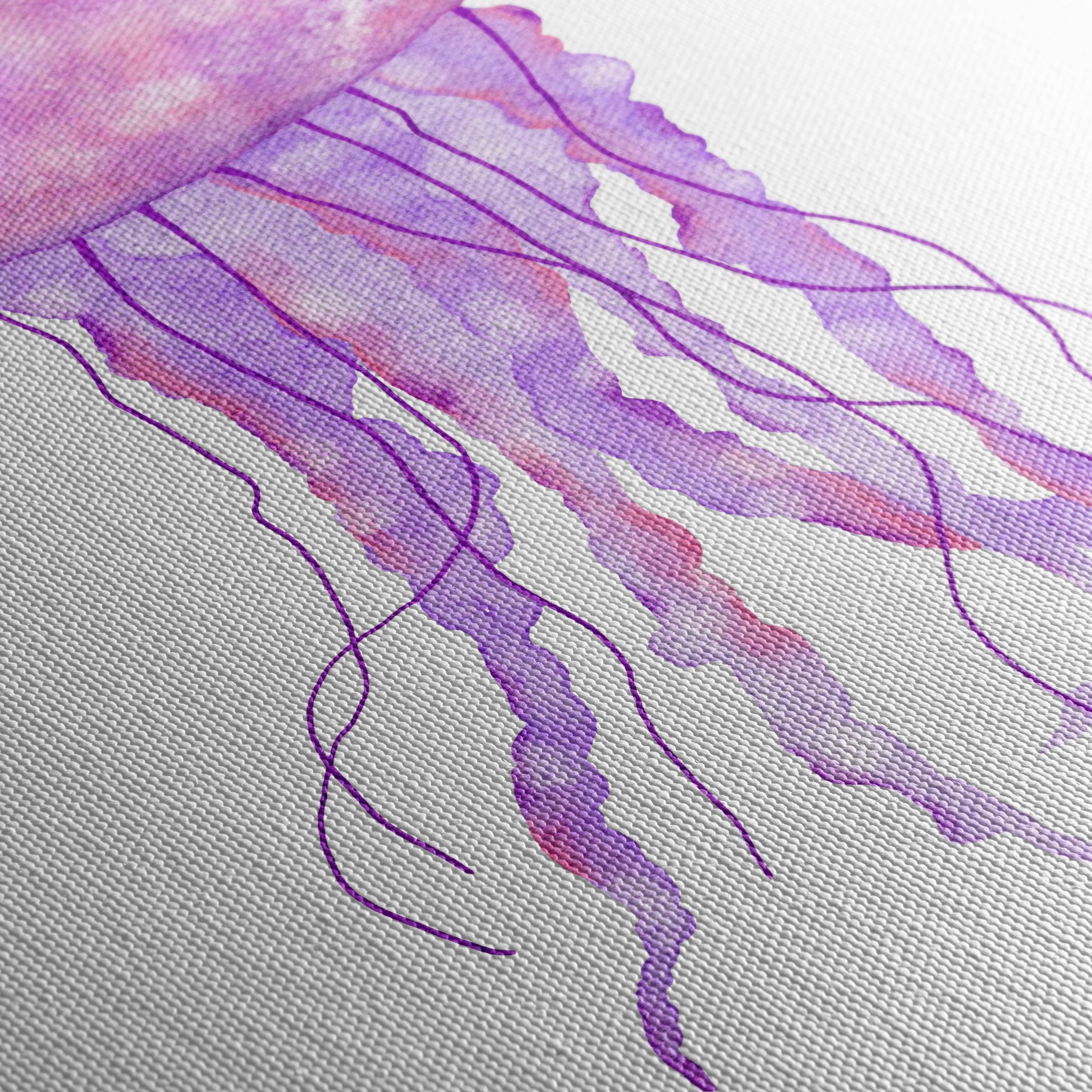 Watercolor Jellyfish Art Print - Image 5