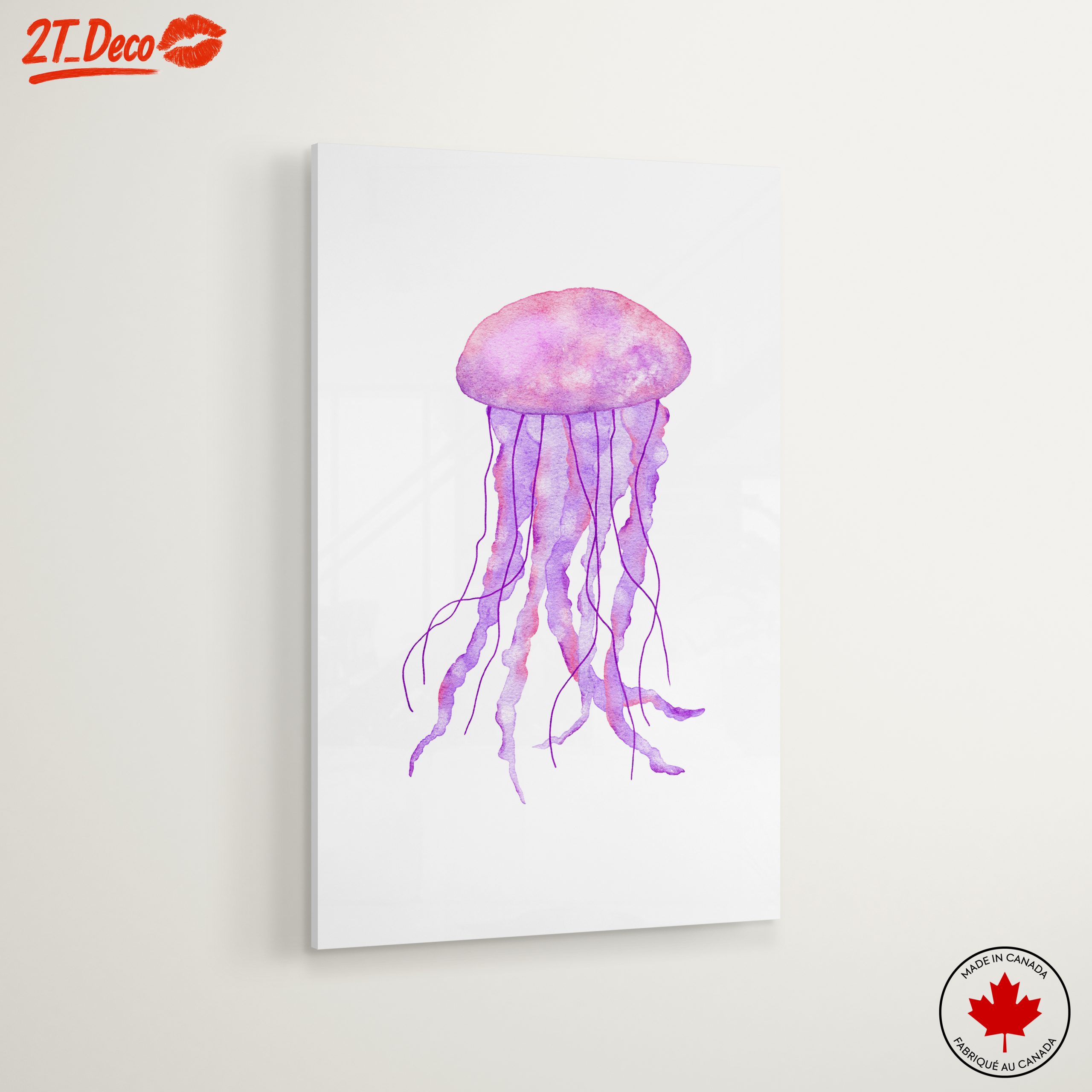 Watercolor Jellyfish Art Print - Image 6