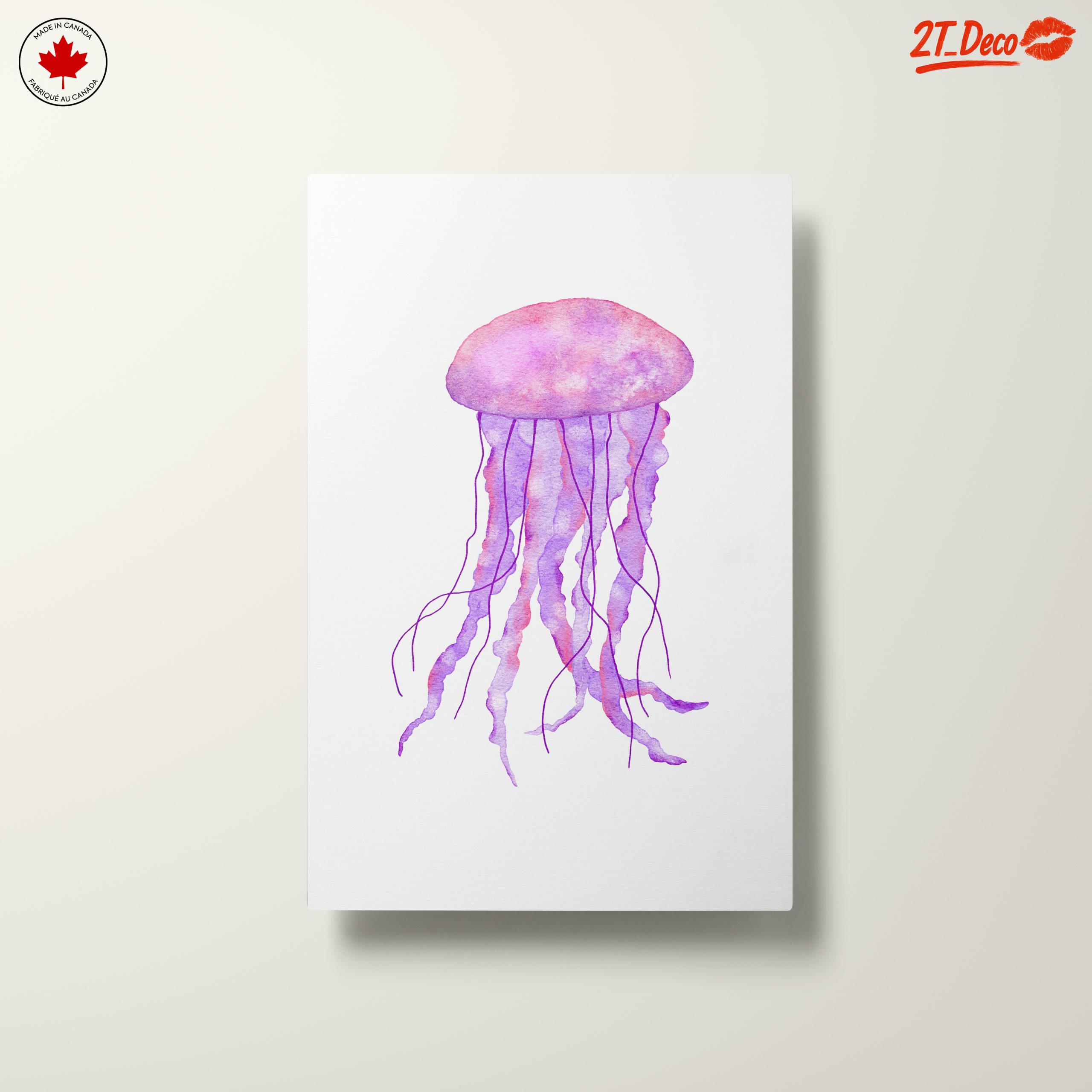 Watercolor Jellyfish Art Print - Image 10