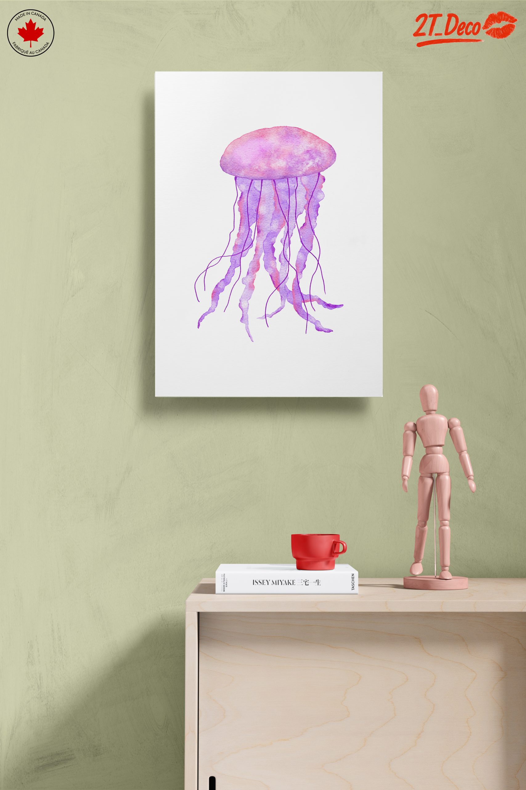 Watercolor Jellyfish Art Print - Image 14