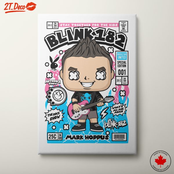 Blink-182 Character Illustration Art