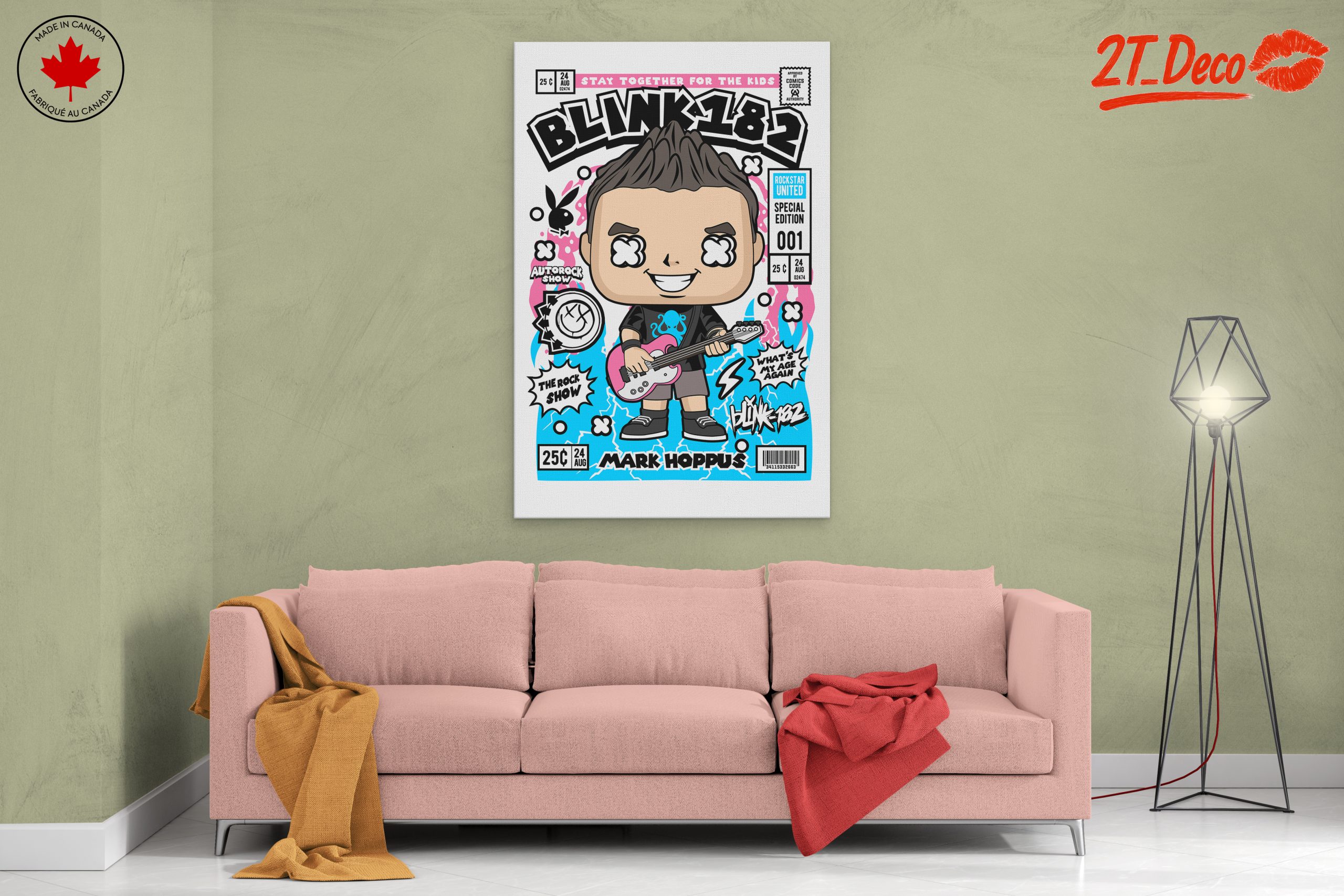 Blink-182 Character Illustration Art - Image 2