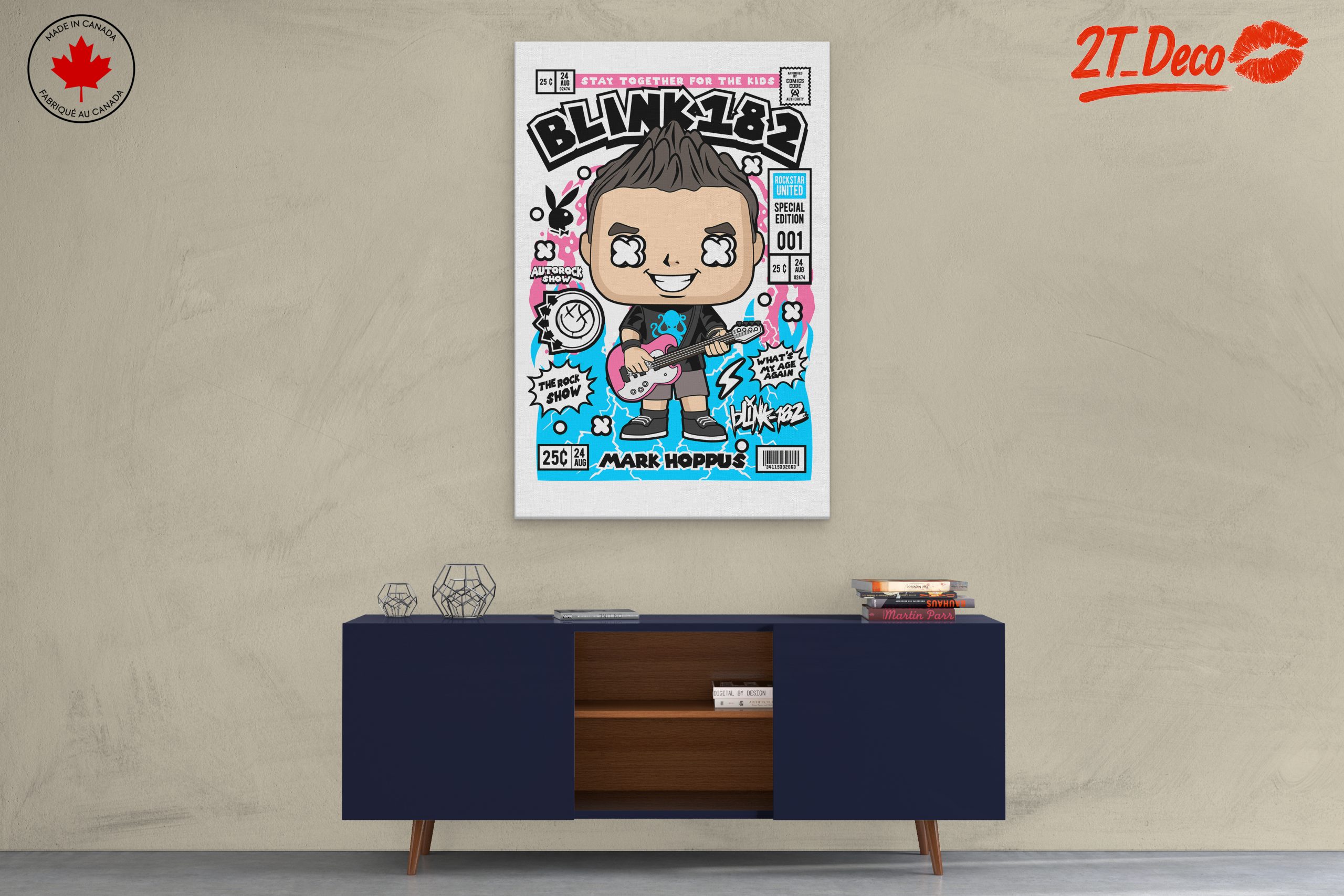 Blink-182 Character Illustration Art - Image 3
