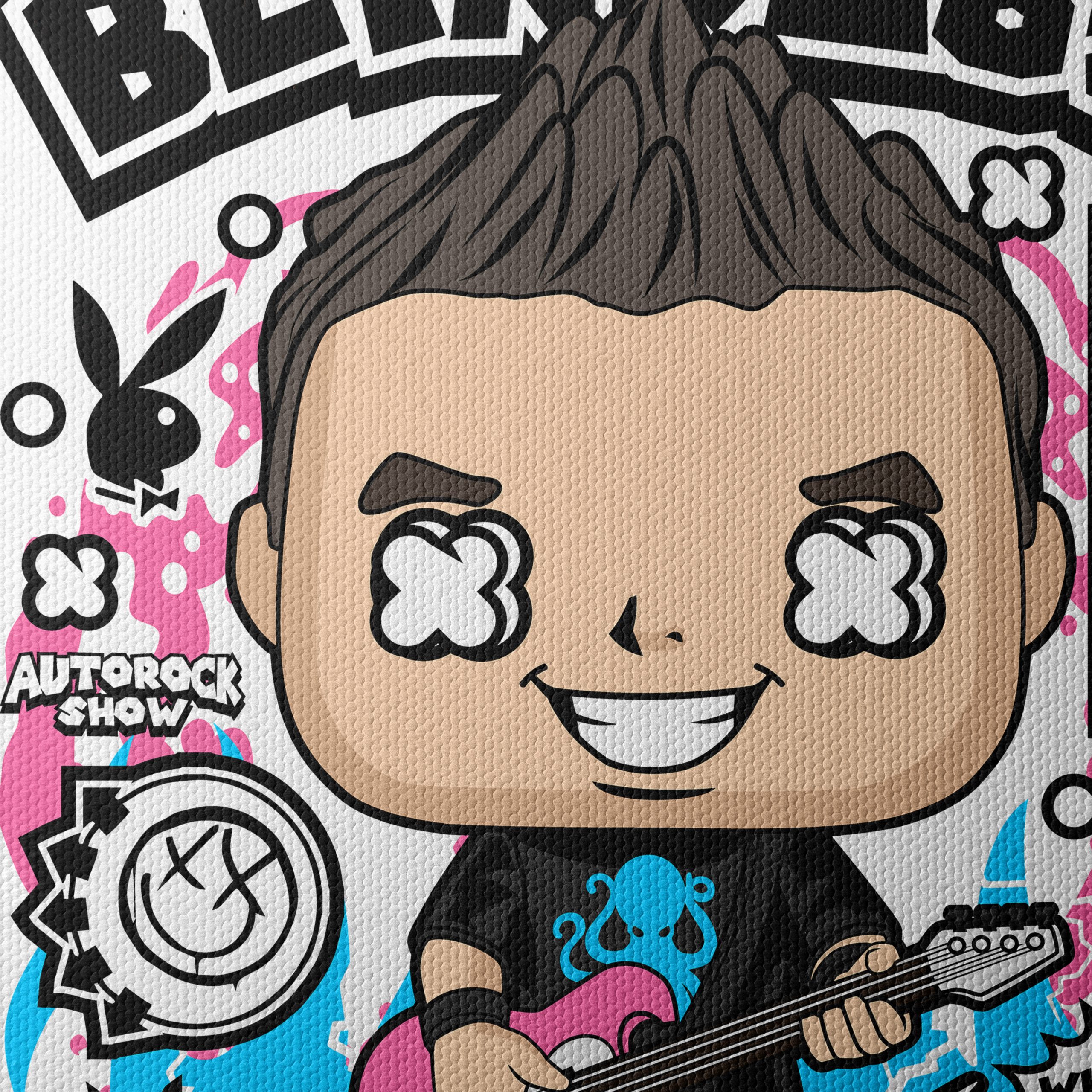 Blink-182 Character Illustration Art - Image 4