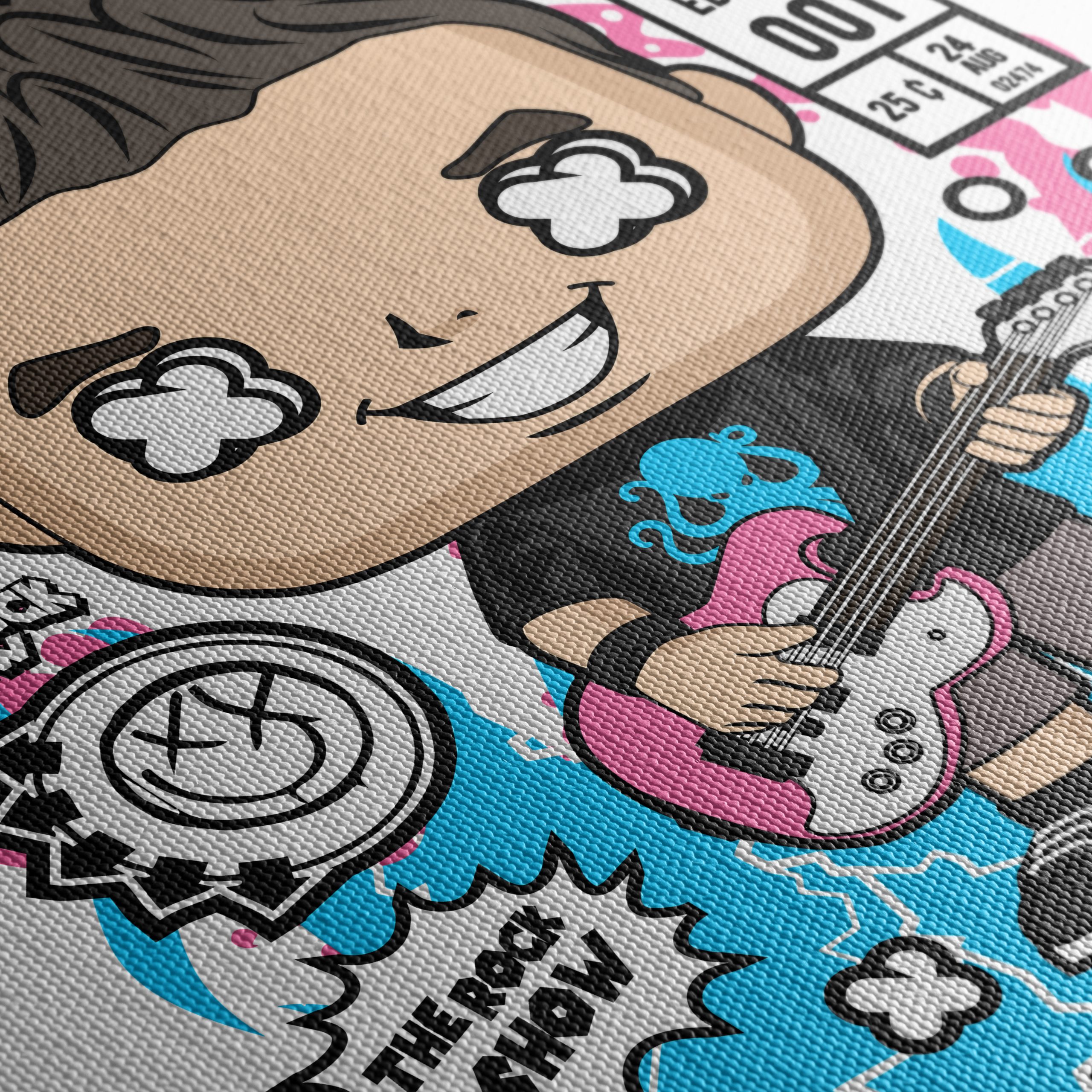 Blink-182 Character Illustration Art - Image 5