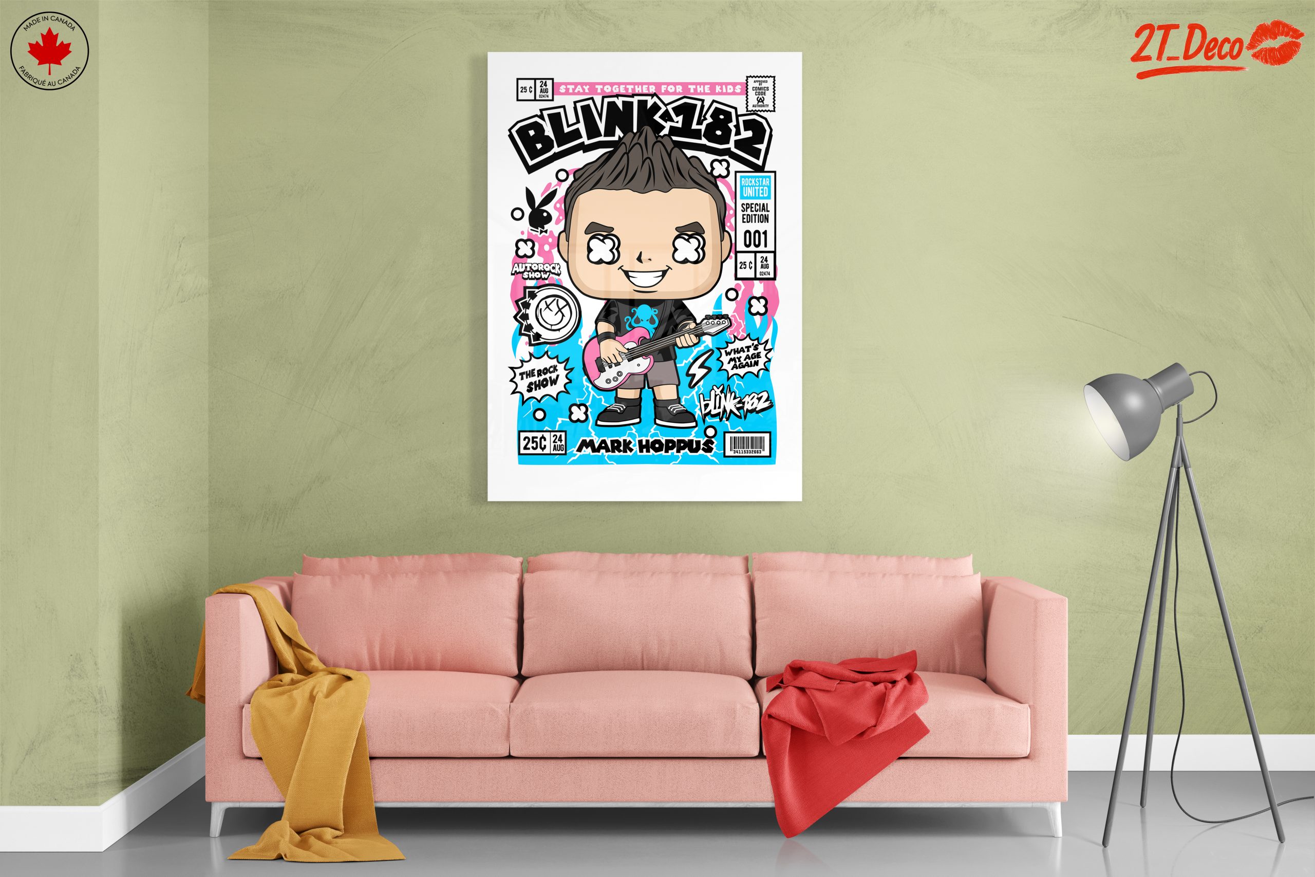 Blink-182 Character Illustration Art - Image 7