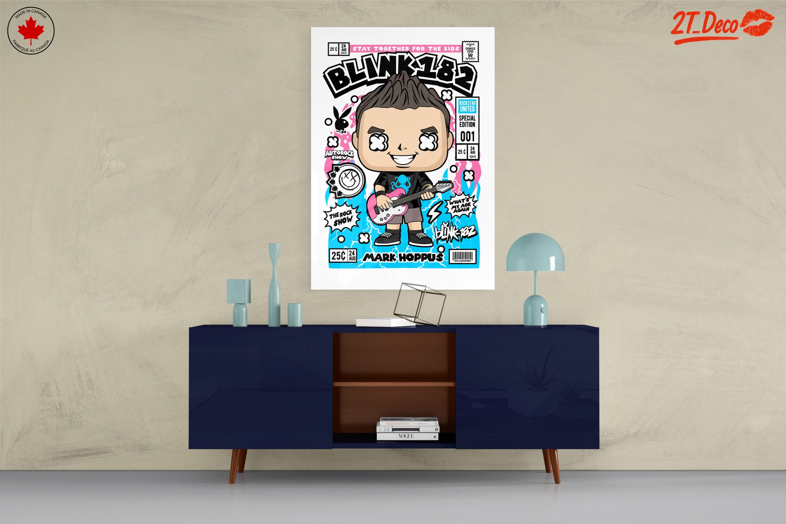 Blink-182 Character Illustration Art - Image 8