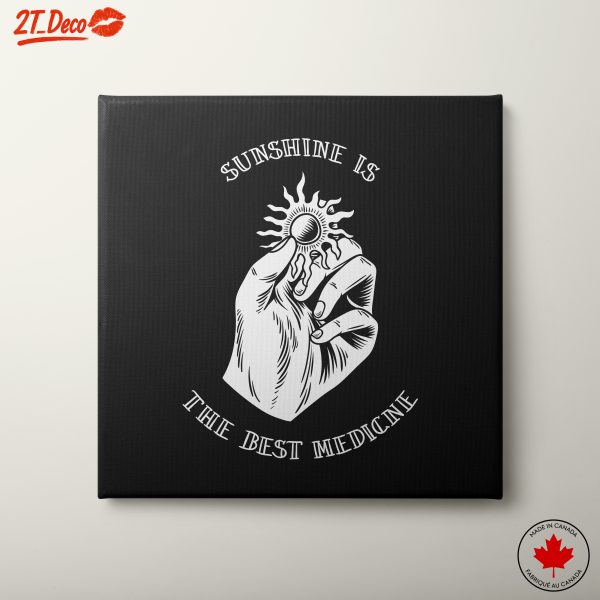 Sunshine Is The Best Medicine Inspirational Art