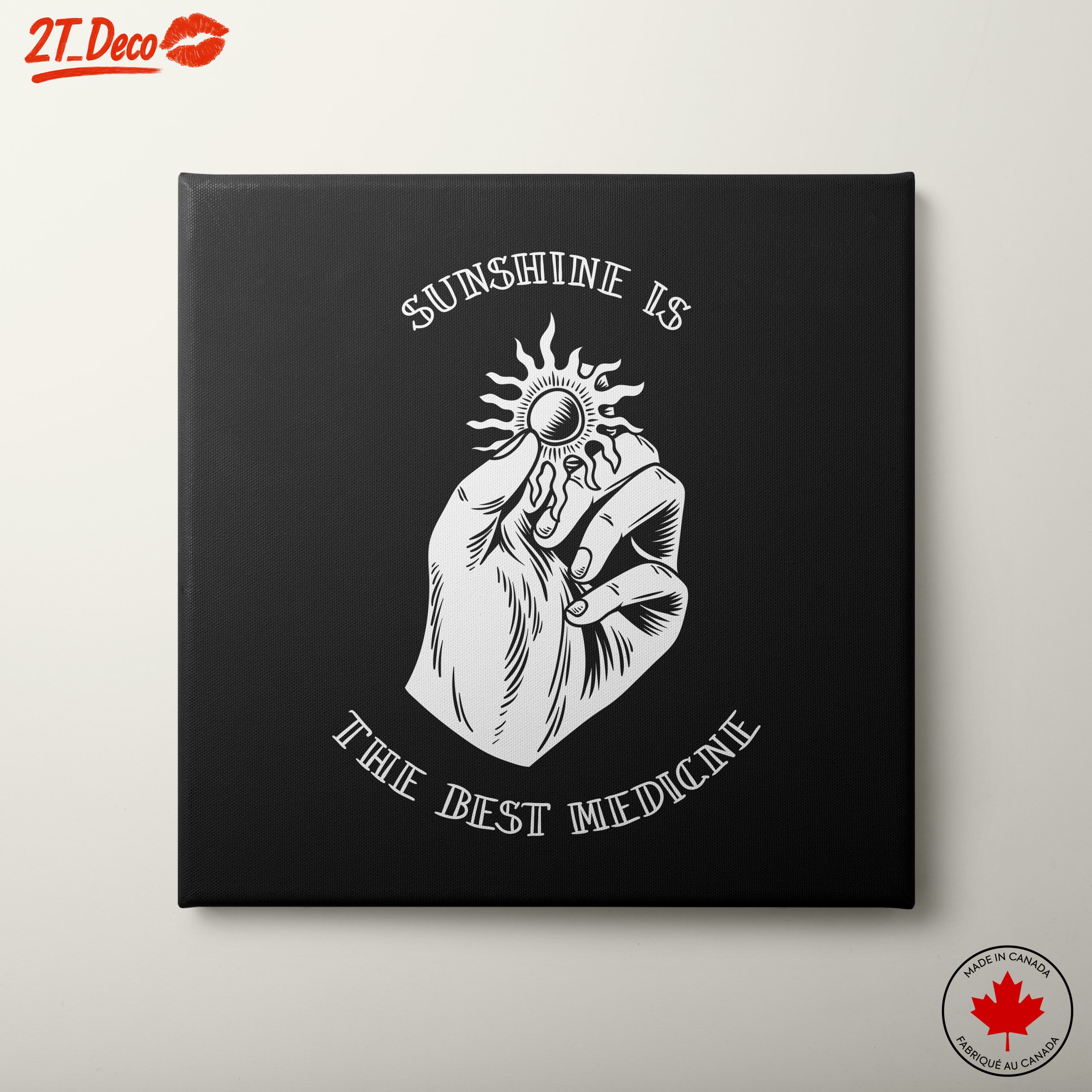 Sunshine Is The Best Medicine Inspirational Art