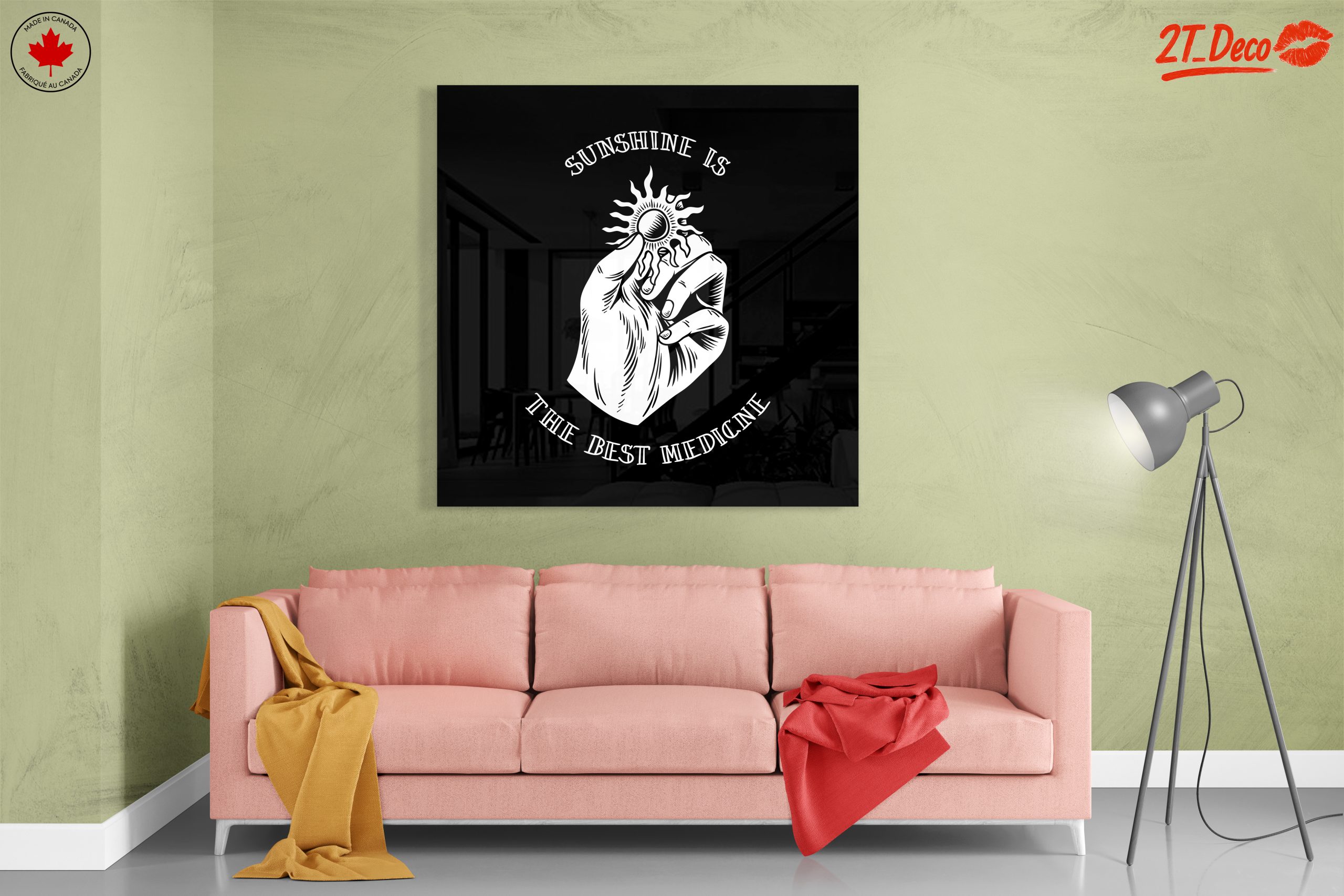 Sunshine Is The Best Medicine Inspirational Art - Image 7