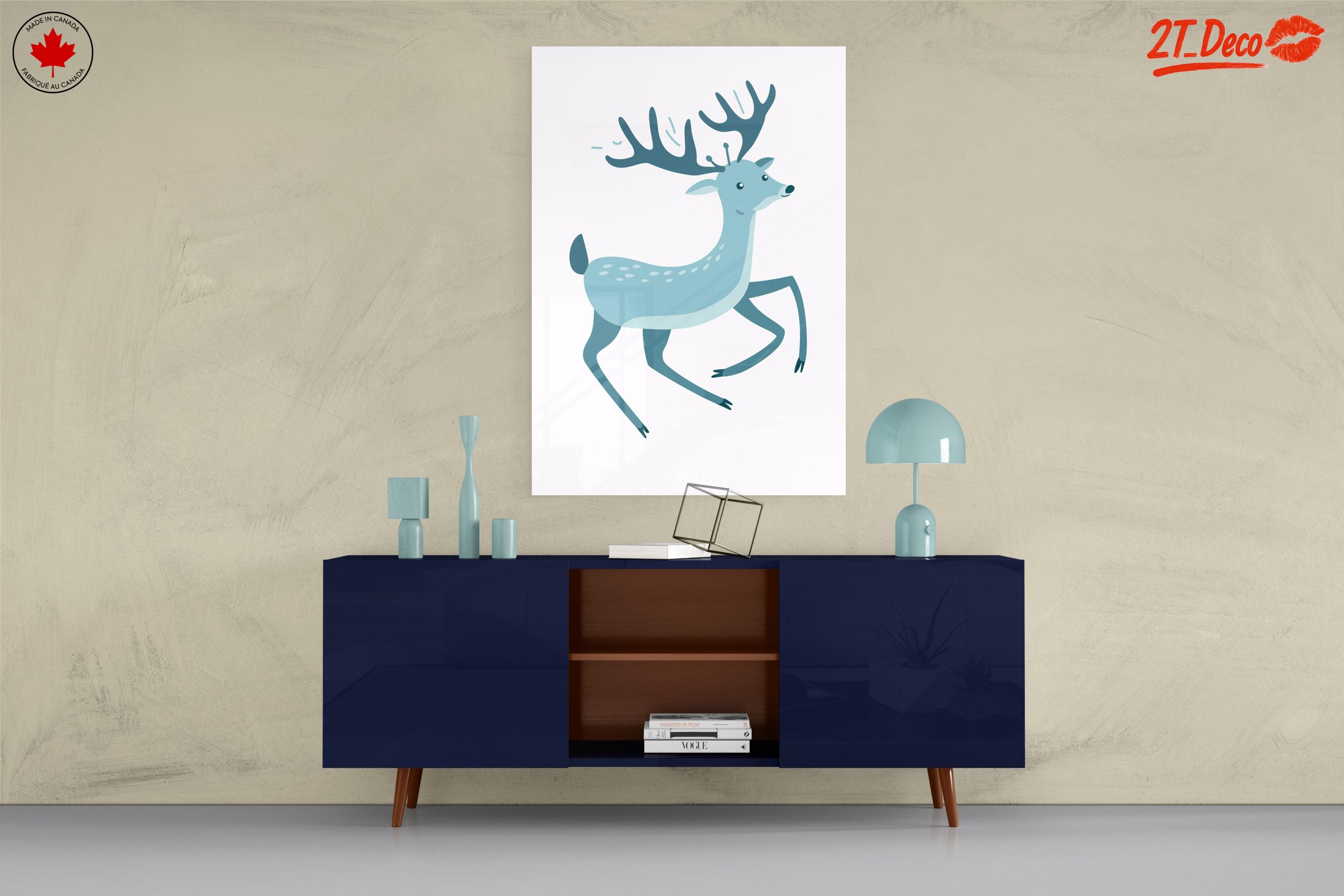 Playful Deer Illustration - Image 8