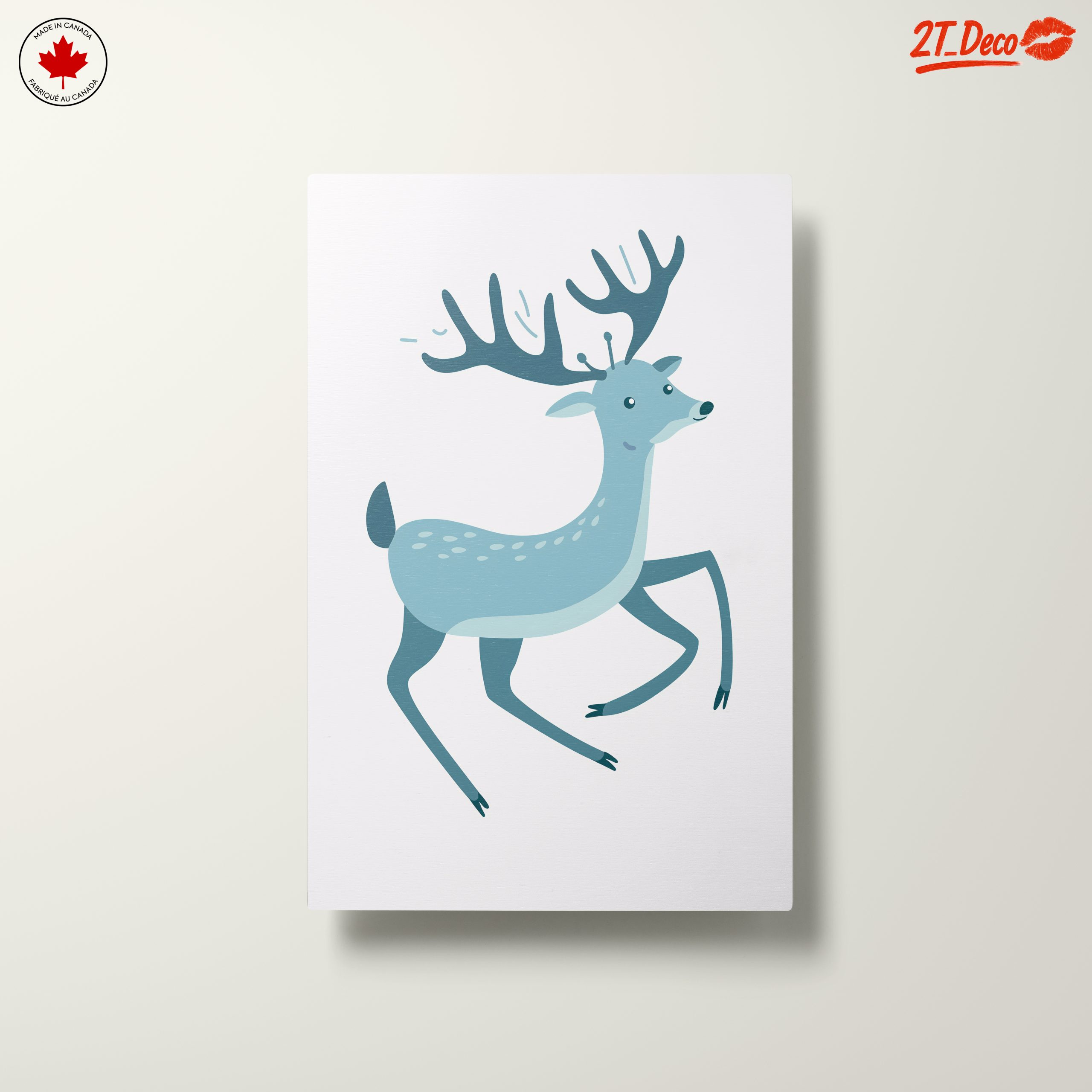 Playful Deer Illustration - Image 10