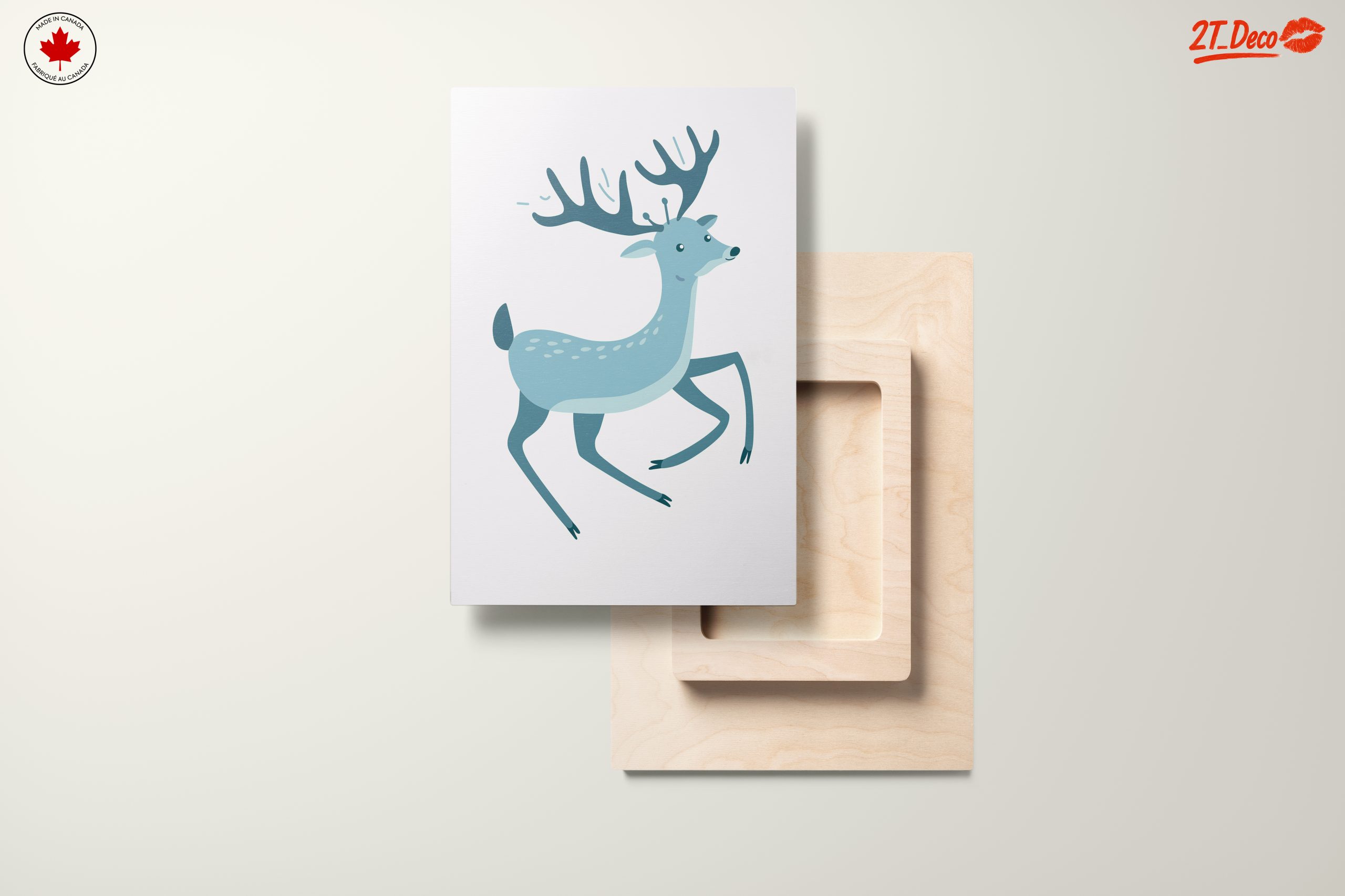 Playful Deer Illustration - Image 11