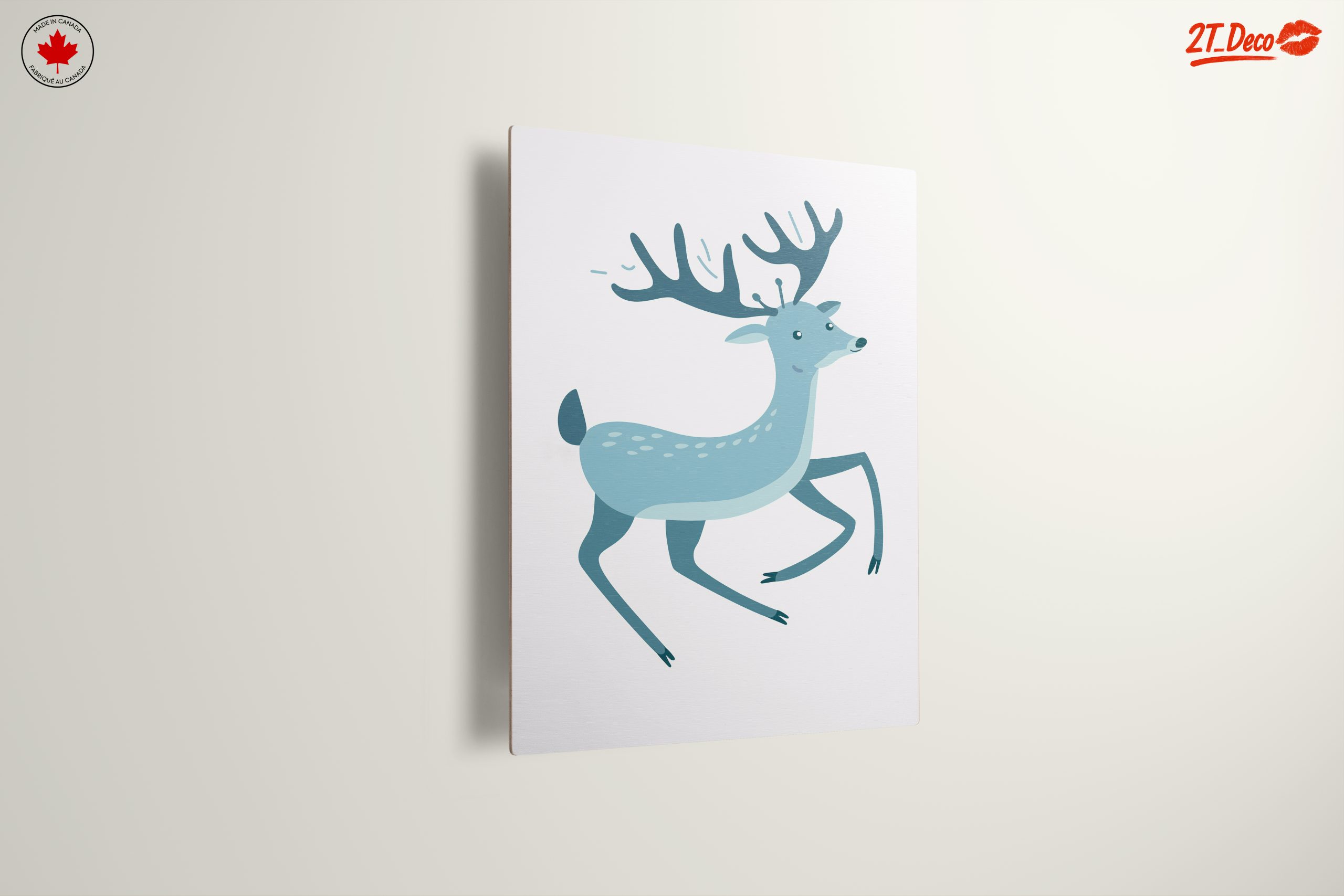 Playful Deer Illustration - Image 13