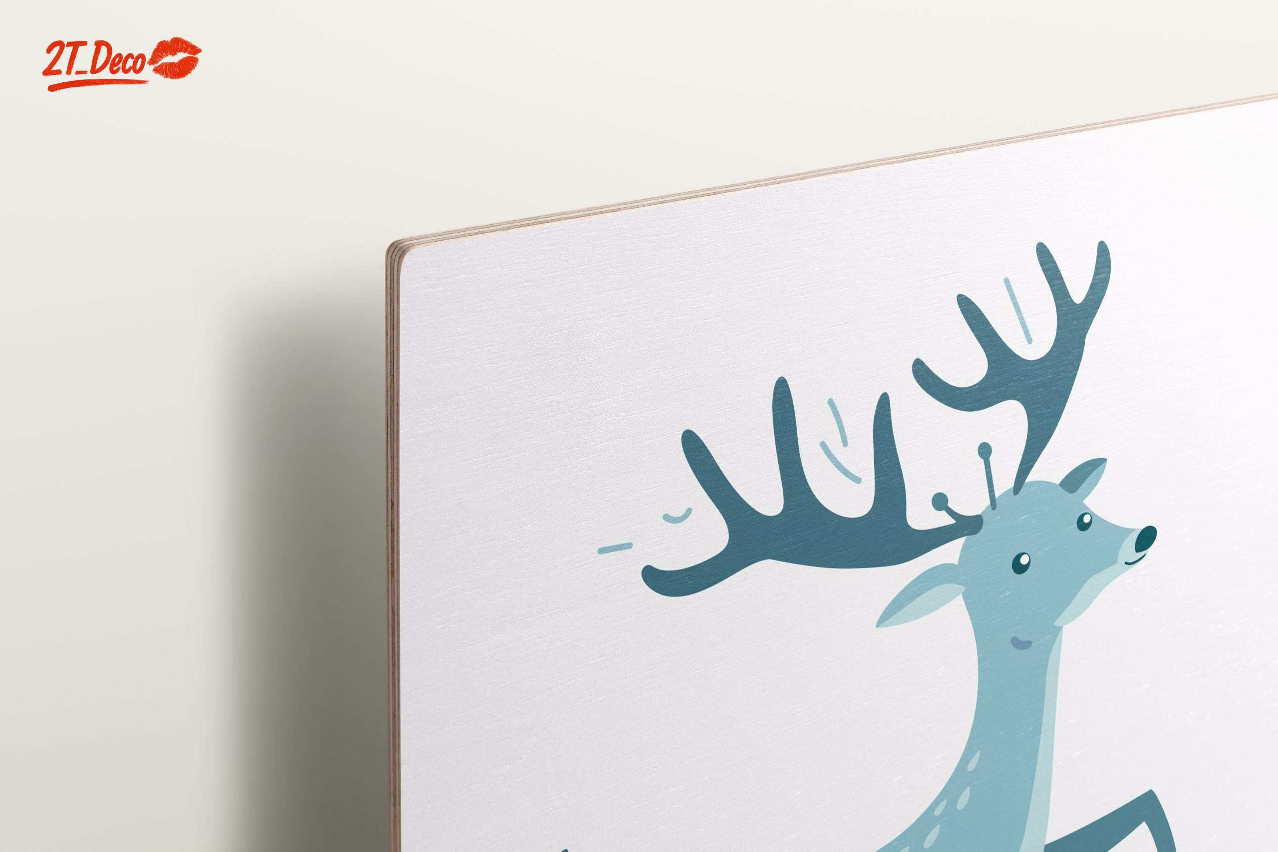 Playful Deer Illustration - Image 15