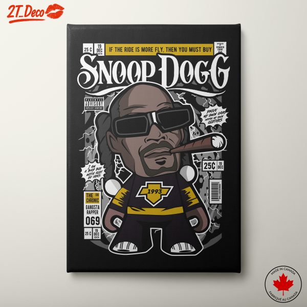 Snoop Dogg Cartoon Character Art