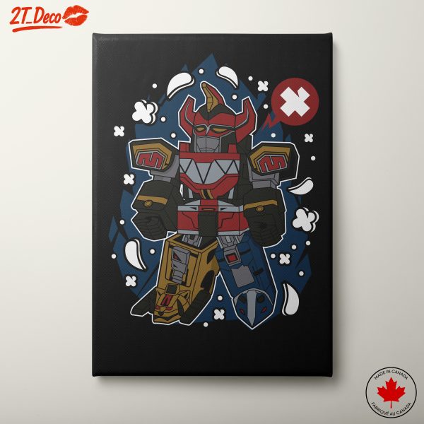 Stylized Robot Character Illustration