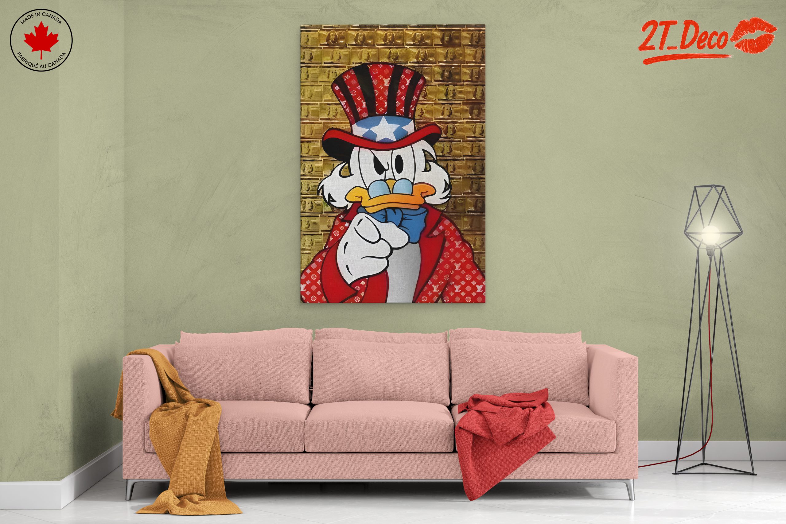Character Pop Art Illustration Featuring a Cartoon Character - Image 2