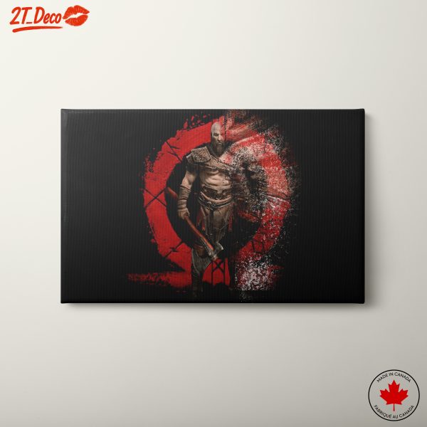 Kratos in God of War Art