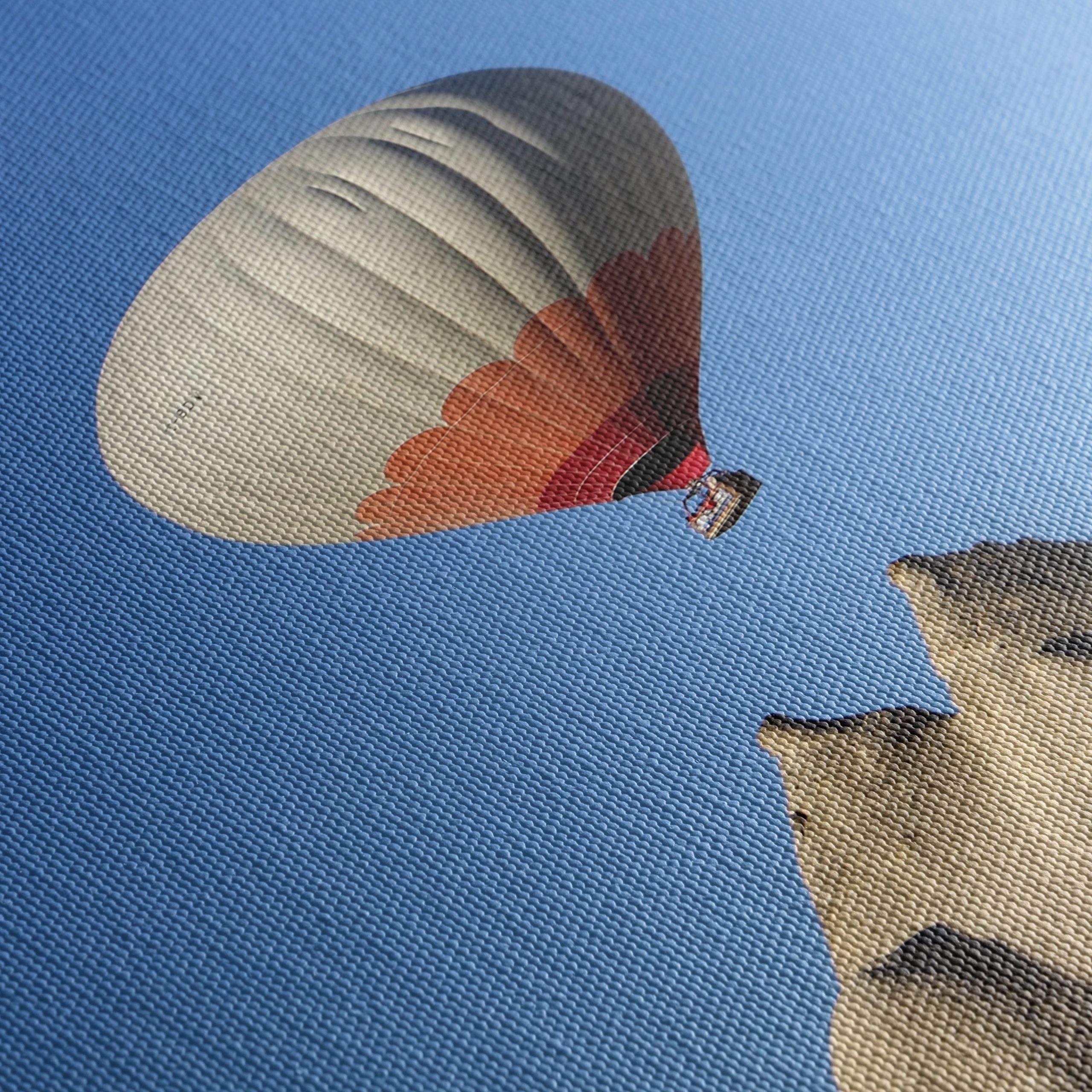 Hot Air Balloons Over Unique Landscapes - Image 5