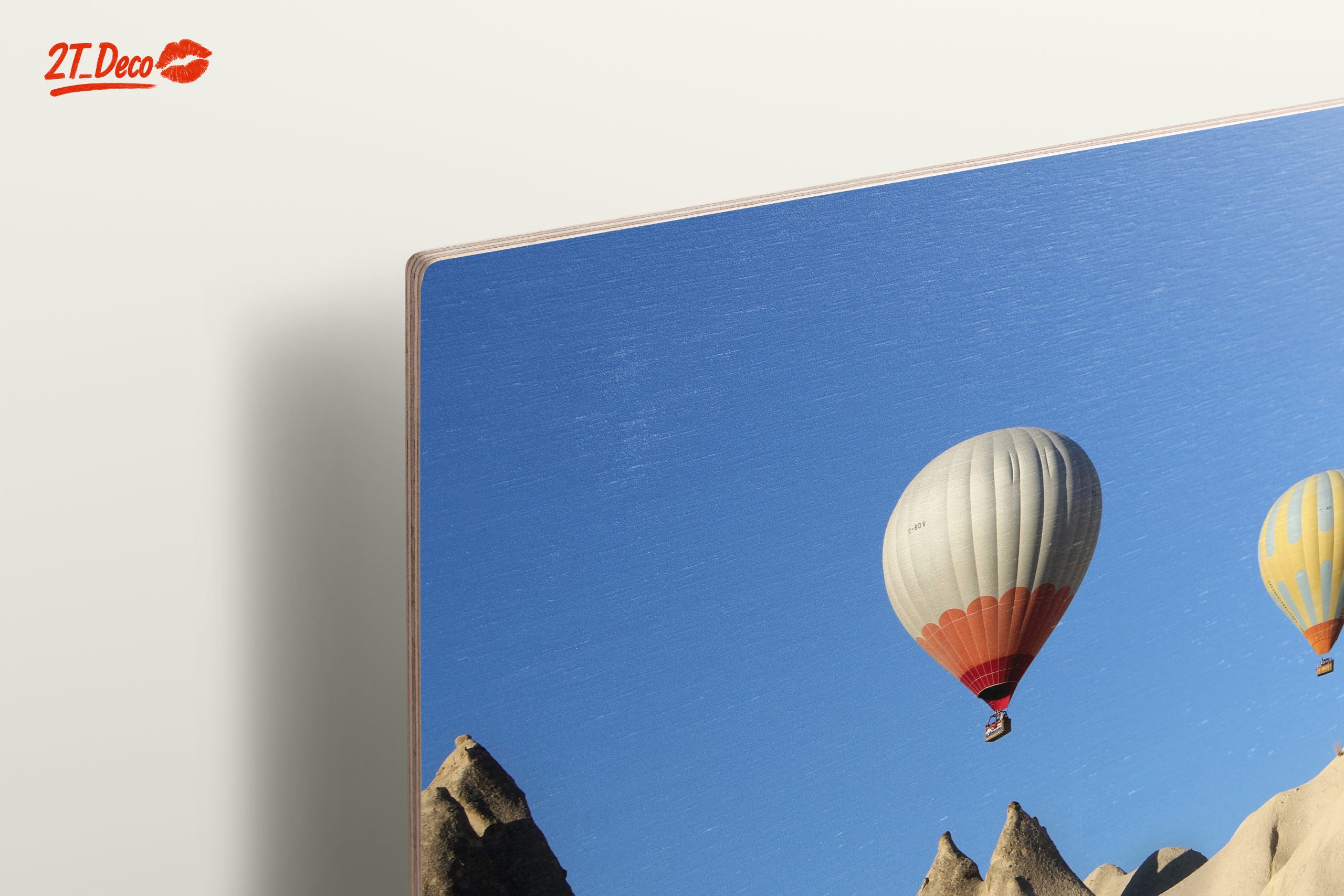 Hot Air Balloons Over Unique Landscapes - Image 15