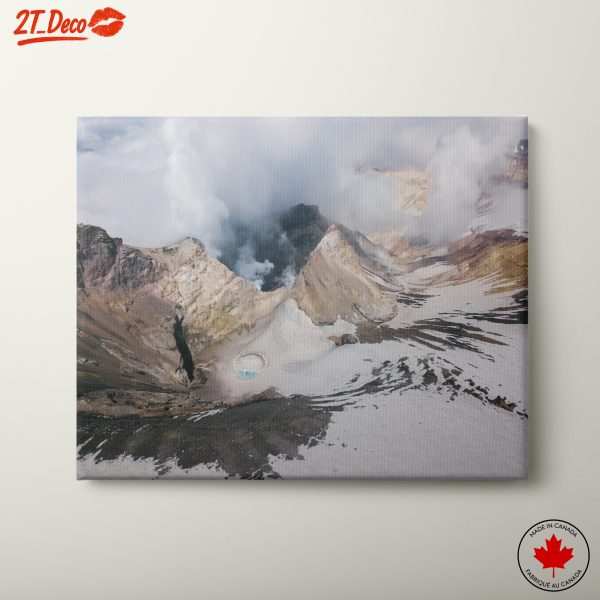 Stunning Volcanic Landscape Art