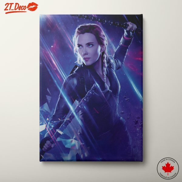 Marvel Black Widow Action Art