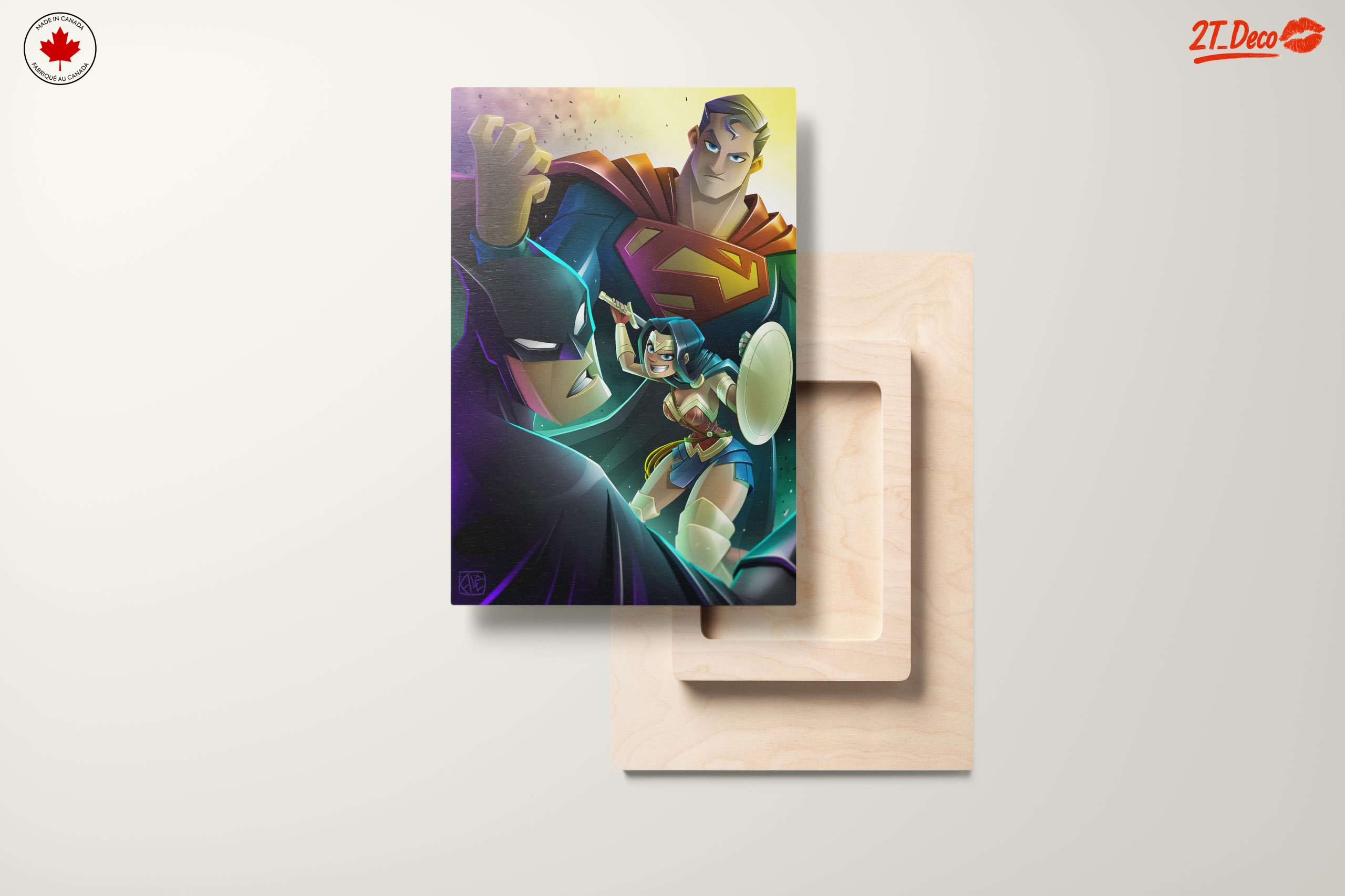 Justice League Heroes Action Art 2 - Image 11