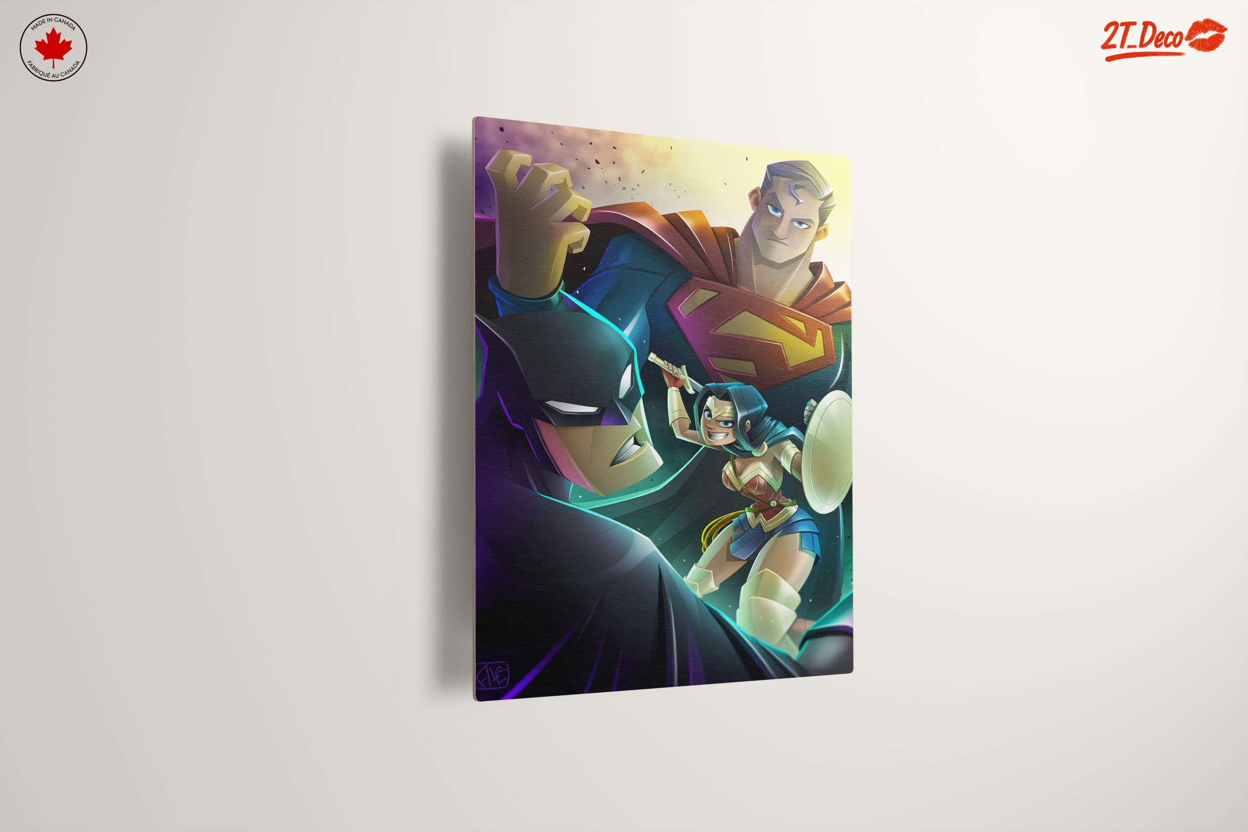 Justice League Heroes Action Art 2 - Image 13