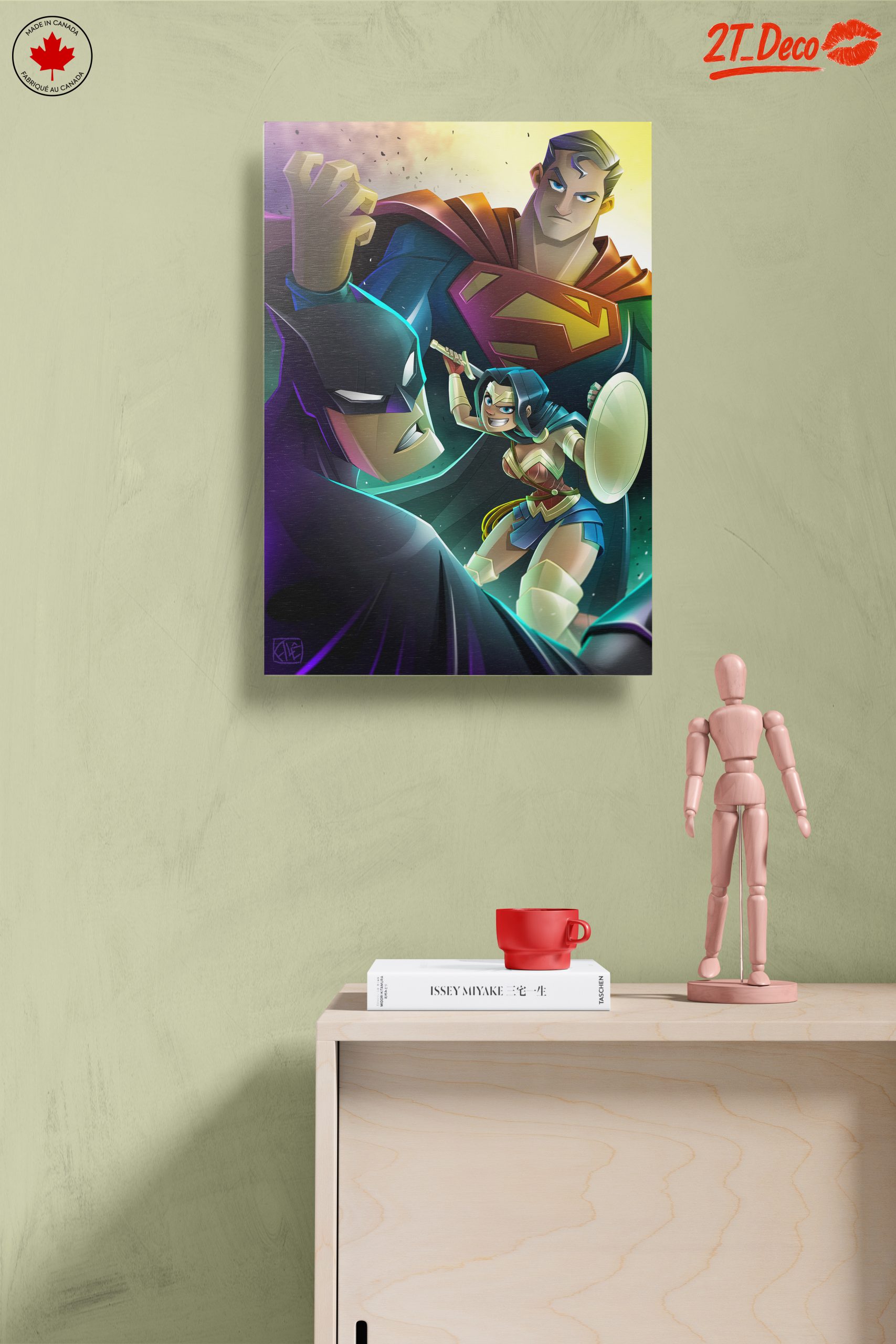 Justice League Heroes Action Art 2 - Image 14