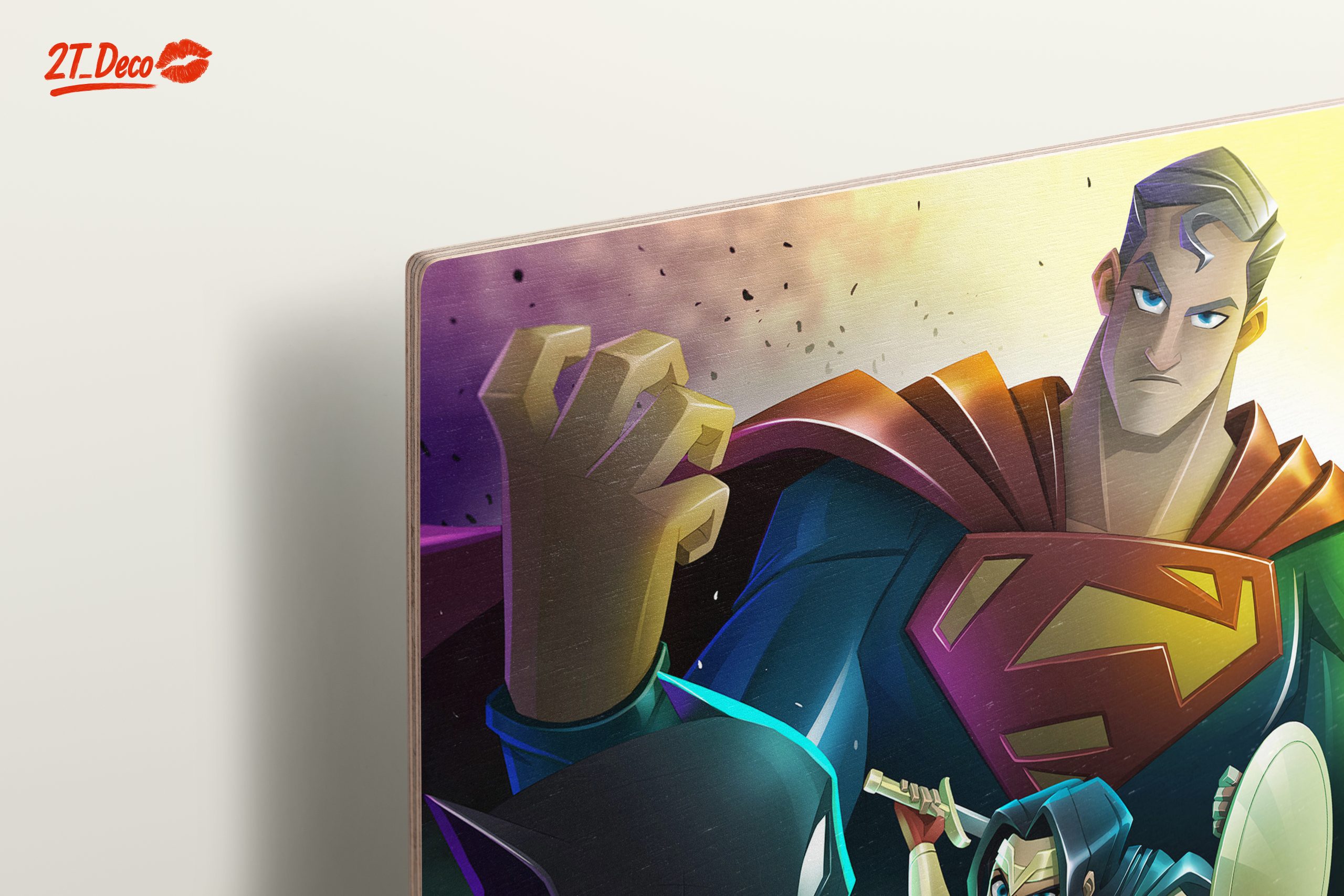 Justice League Heroes Action Art 2 - Image 15