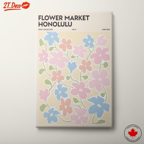 Flower Market Art from Honolulu