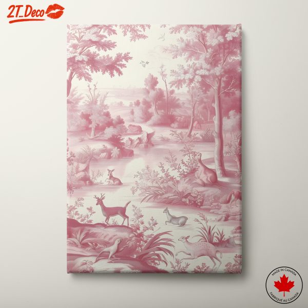 Vintage Animal Landscape Art