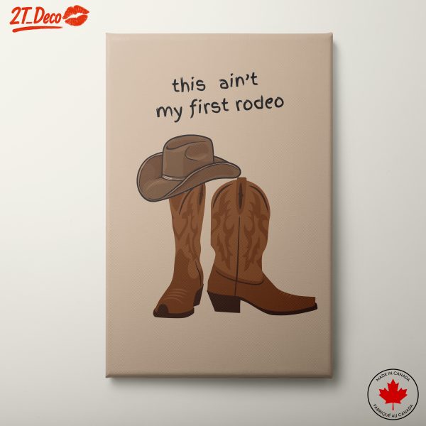 Cowboy Boots And Hat Design