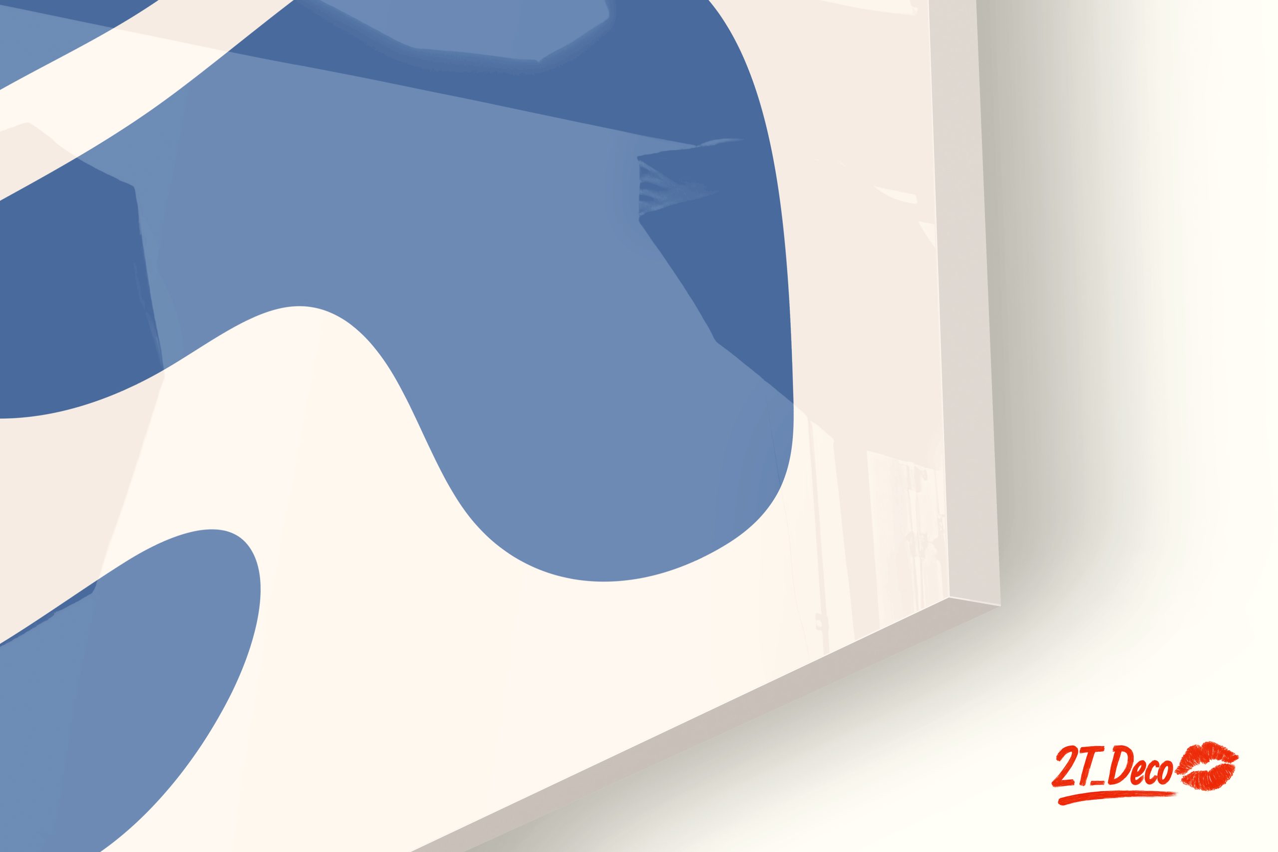 Abstract Organic Shapes Wall Art - Image 9