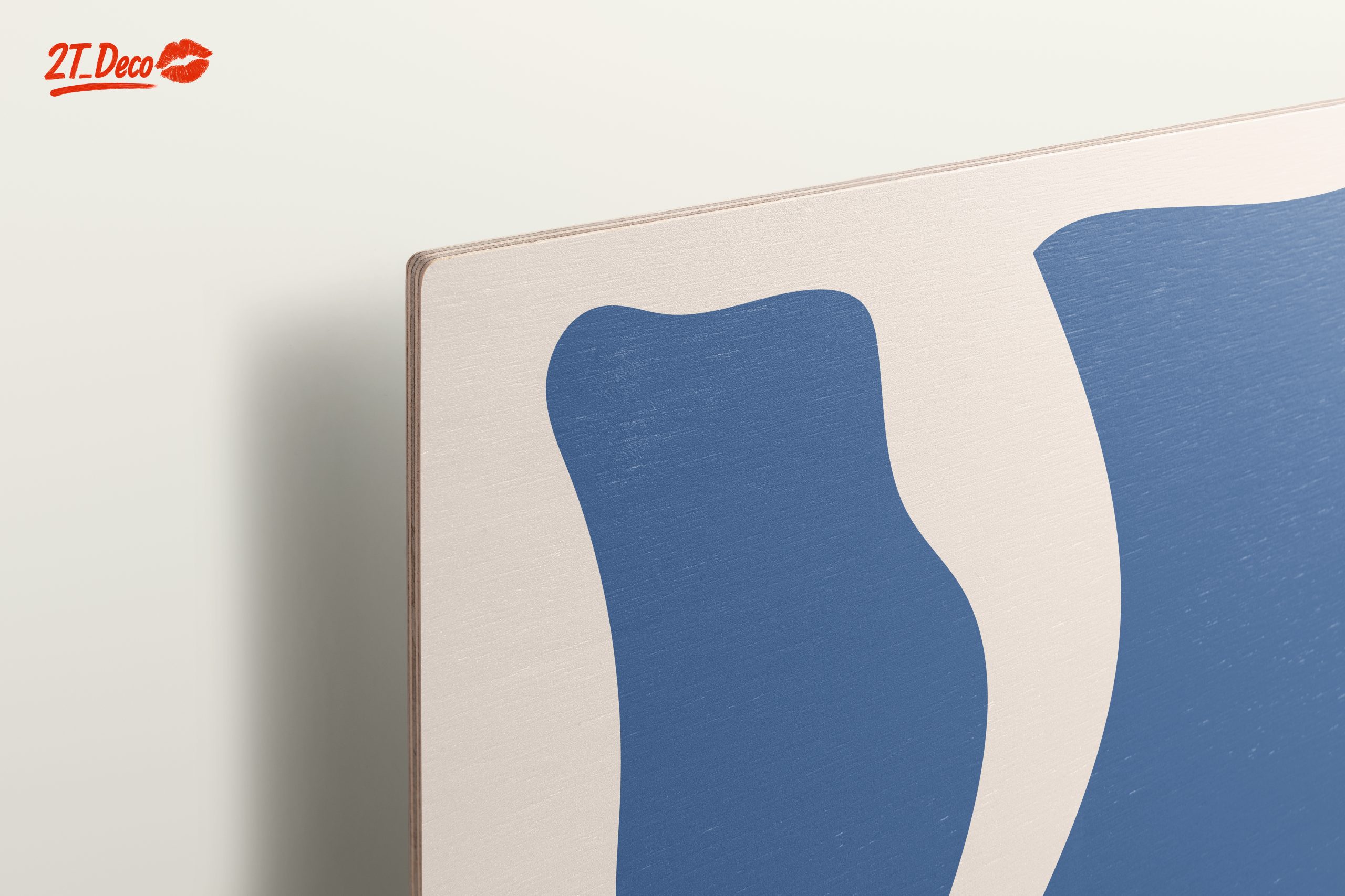 Abstract Organic Shapes Wall Art - Image 15