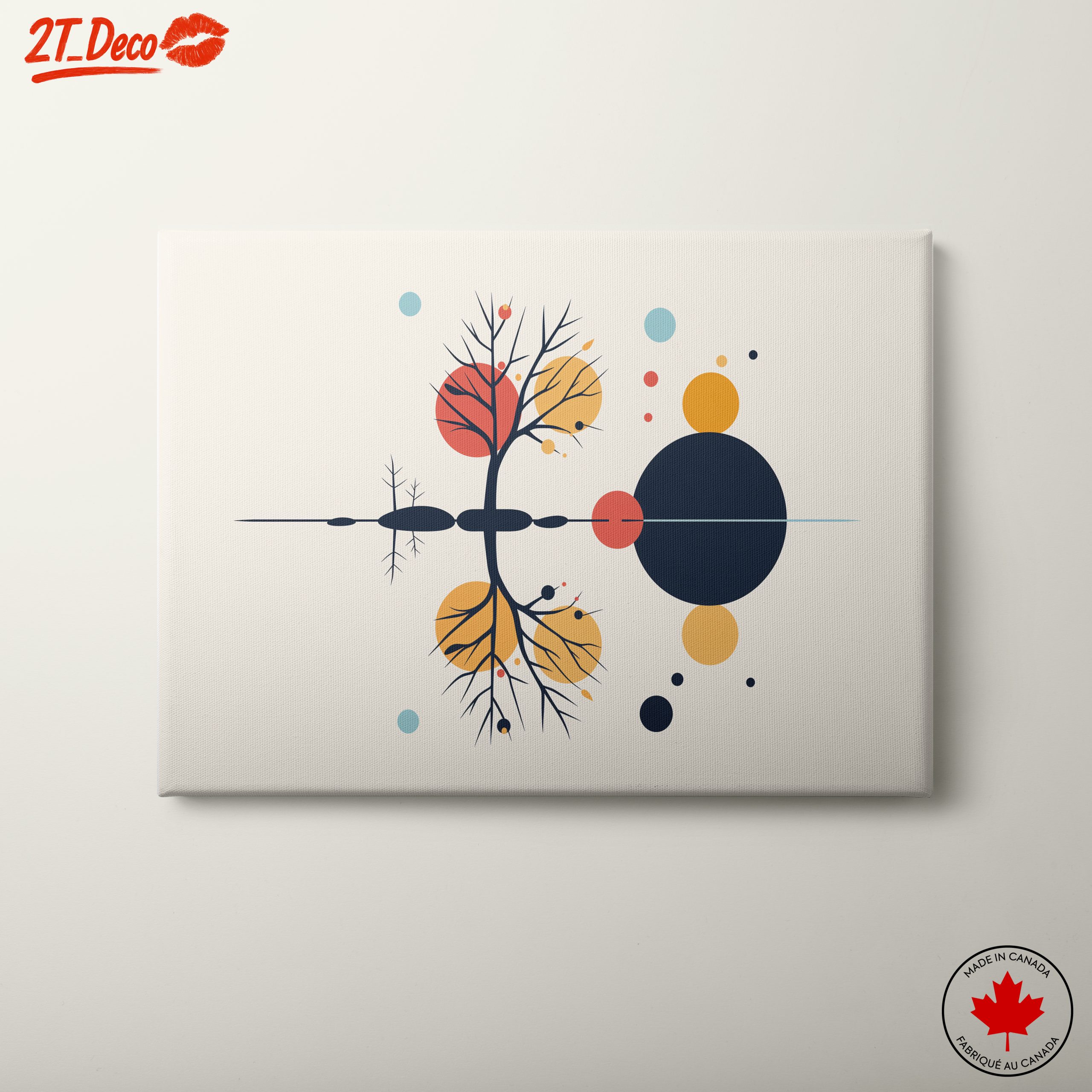 Geometric Abstract Nature Art