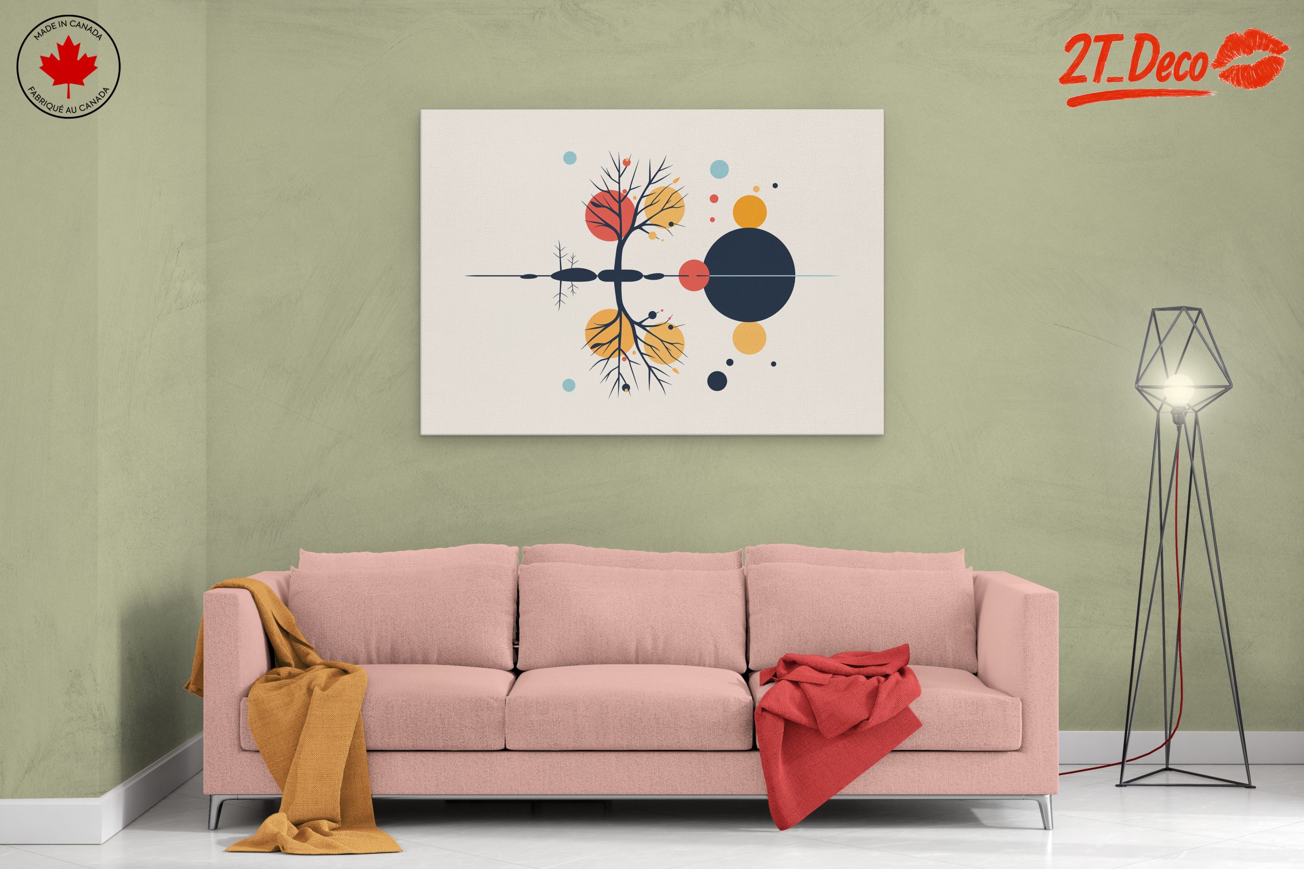 Geometric Abstract Nature Art - Image 2