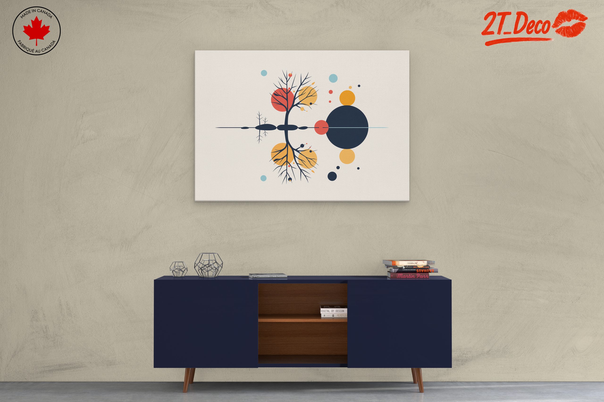 Geometric Abstract Nature Art - Image 3