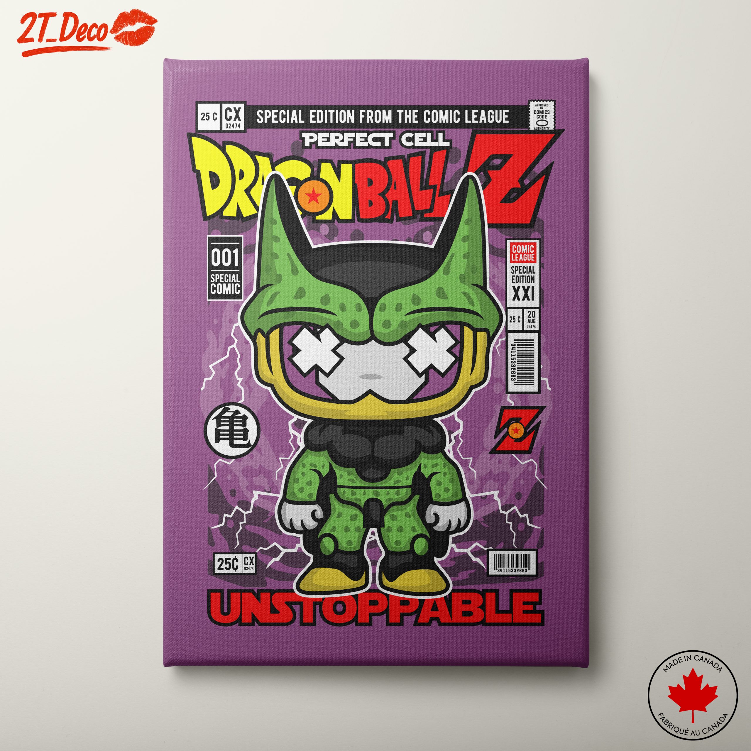 Perfect Cell from Dragon Ball Z Art