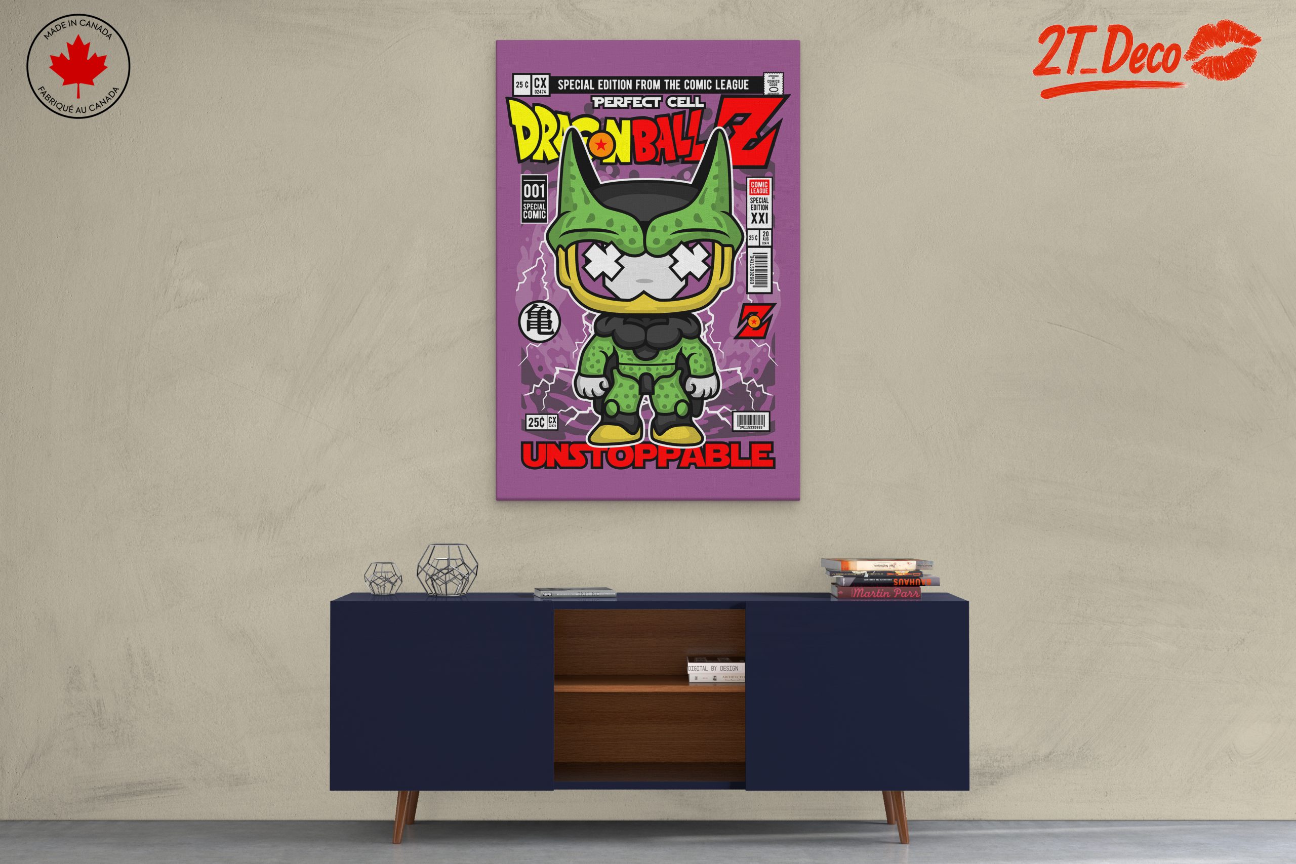 Perfect Cell from Dragon Ball Z Art - Image 3