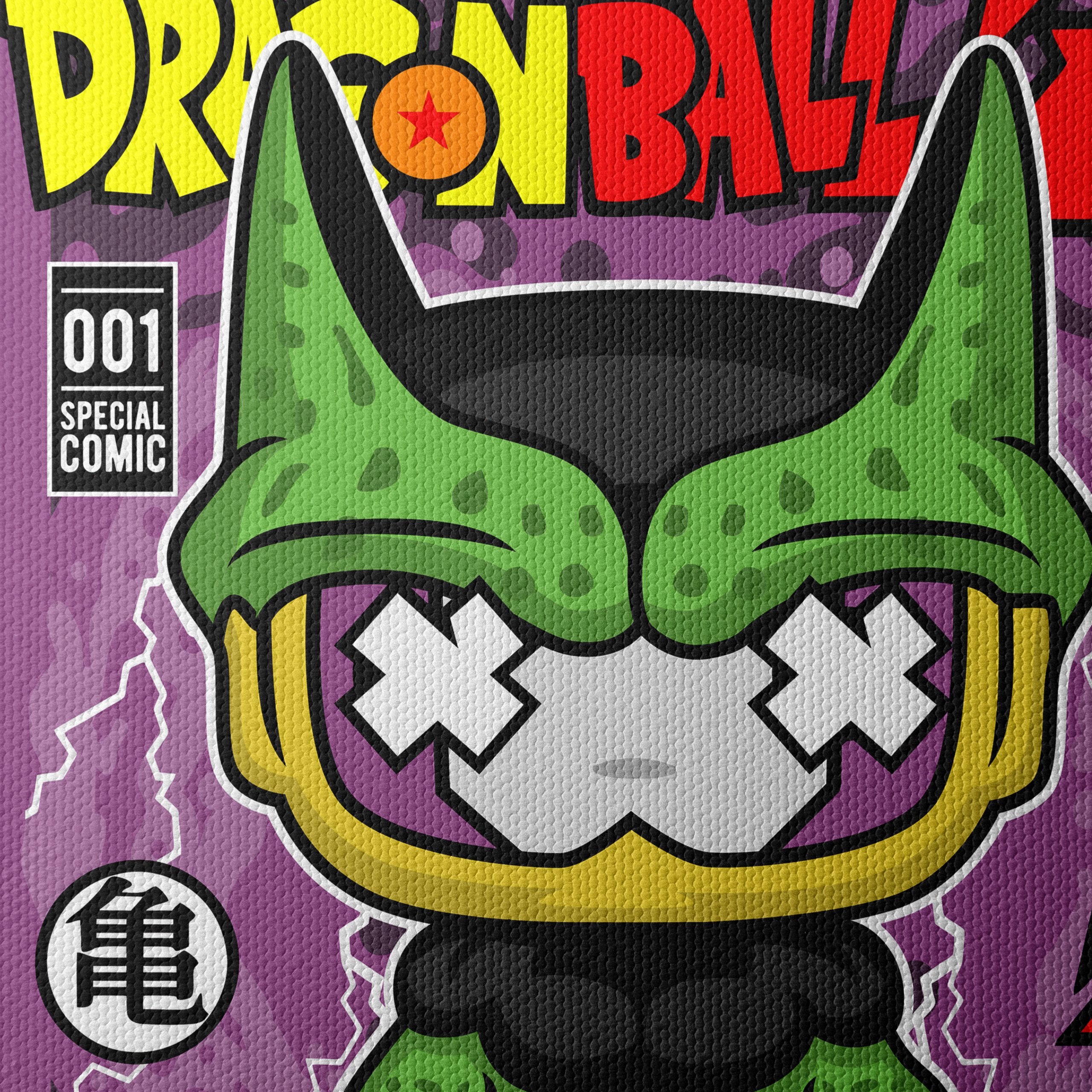 Perfect Cell from Dragon Ball Z Art - Image 4