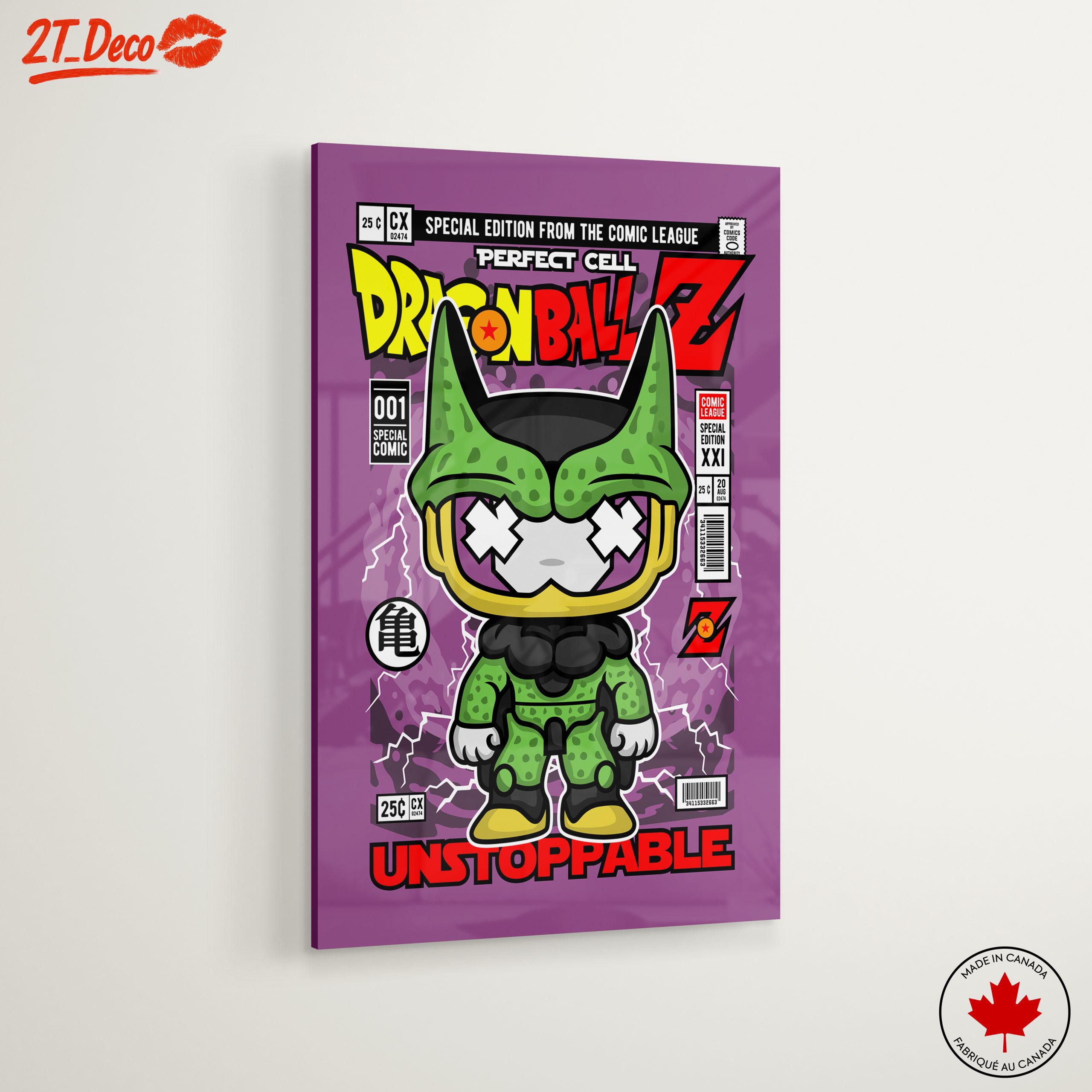 Perfect Cell from Dragon Ball Z Art - Image 6